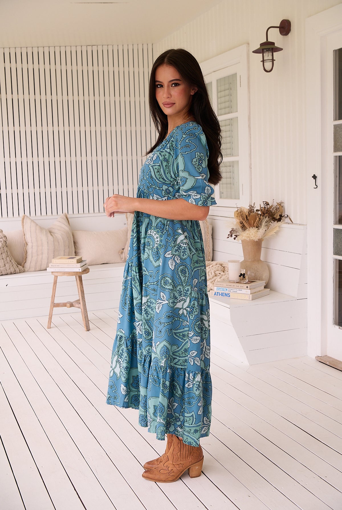 JAASE | SERENADE EVE MIDI DRESS | Bohemian Love Runway