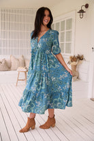 JAASE | SERENADE EVE MIDI DRESS | Bohemian Love Runway