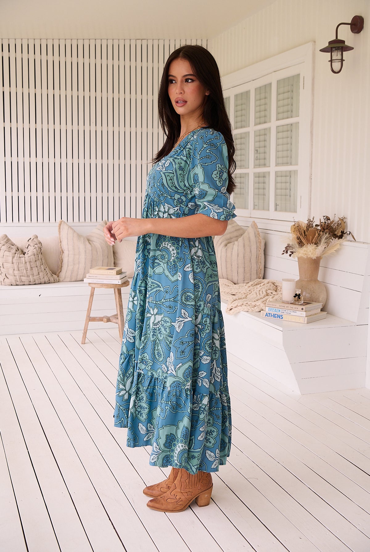 JAASE | SERENADE EVE MIDI DRESS | Bohemian Love Runway