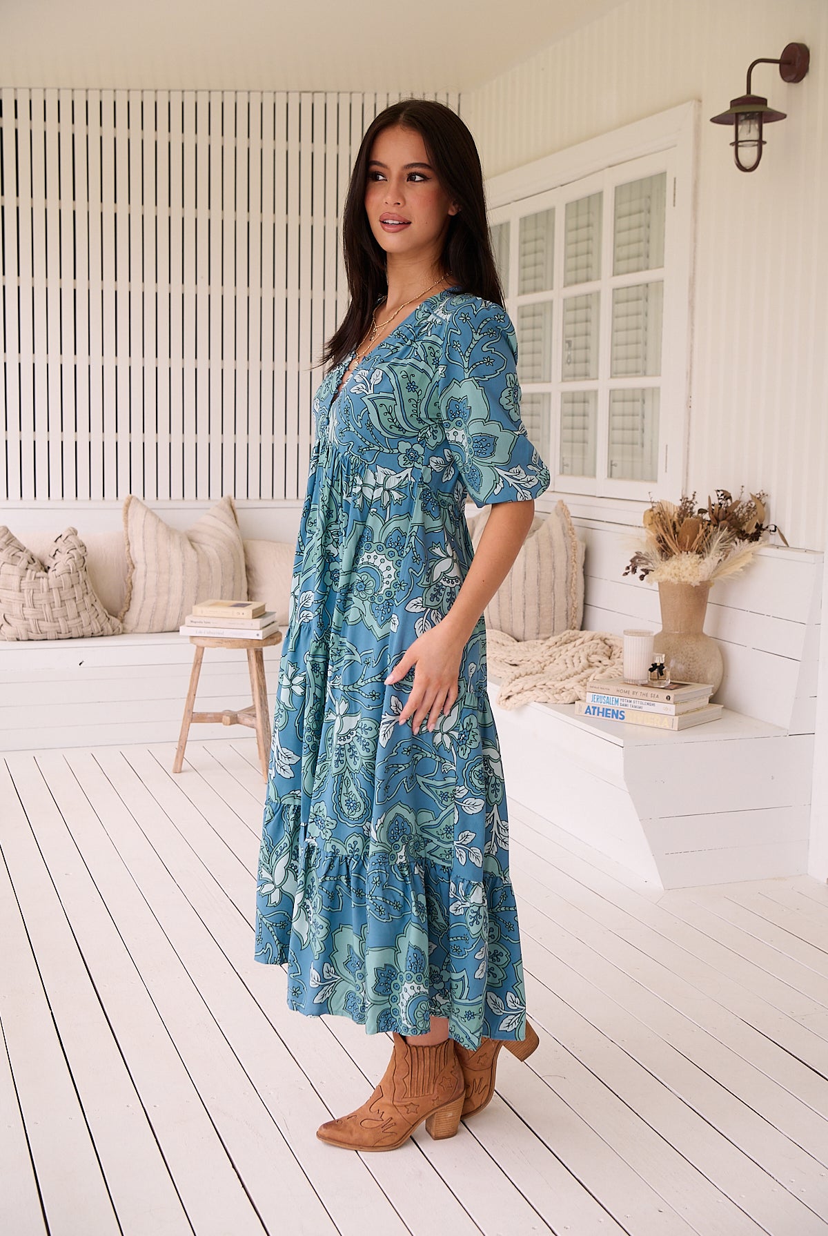 JAASE | SERENADE EVE MIDI DRESS | Bohemian Love Runway