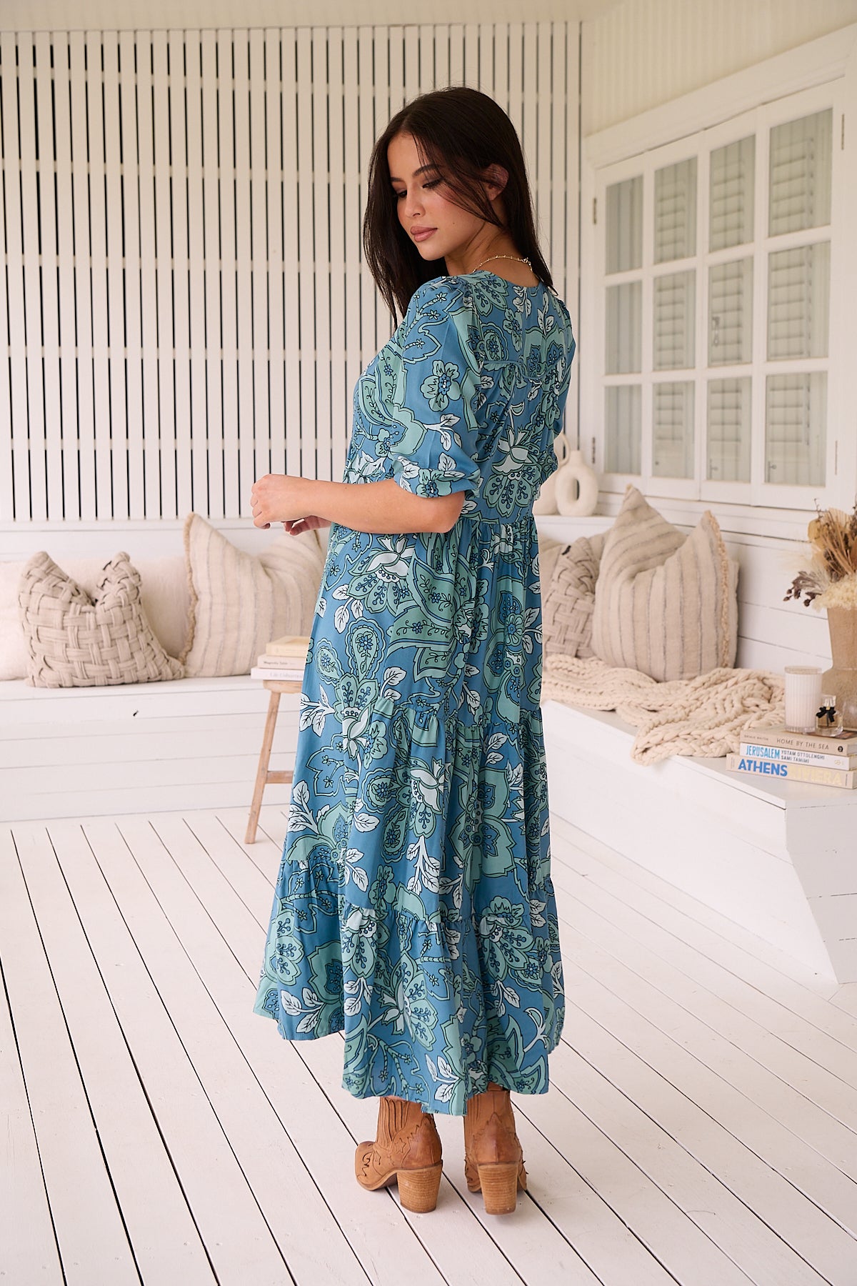 JAASE | SERENADE EVE MIDI DRESS | Bohemian Love Runway