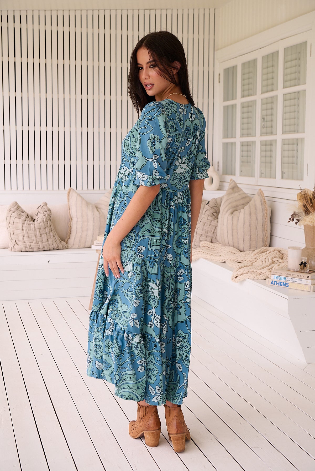 JAASE | SERENADE EVE MIDI DRESS | Bohemian Love Runway