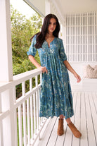 JAASE | SERENADE EVE MIDI DRESS | Bohemian Love Runway