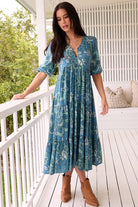 JAASE | SERENADE EVE MIDI DRESS | Bohemian Love Runway