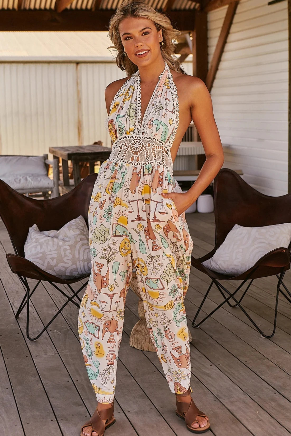 JAASE | FANTASY MADELYN JUMPSUIT | Bohemian Love Runway