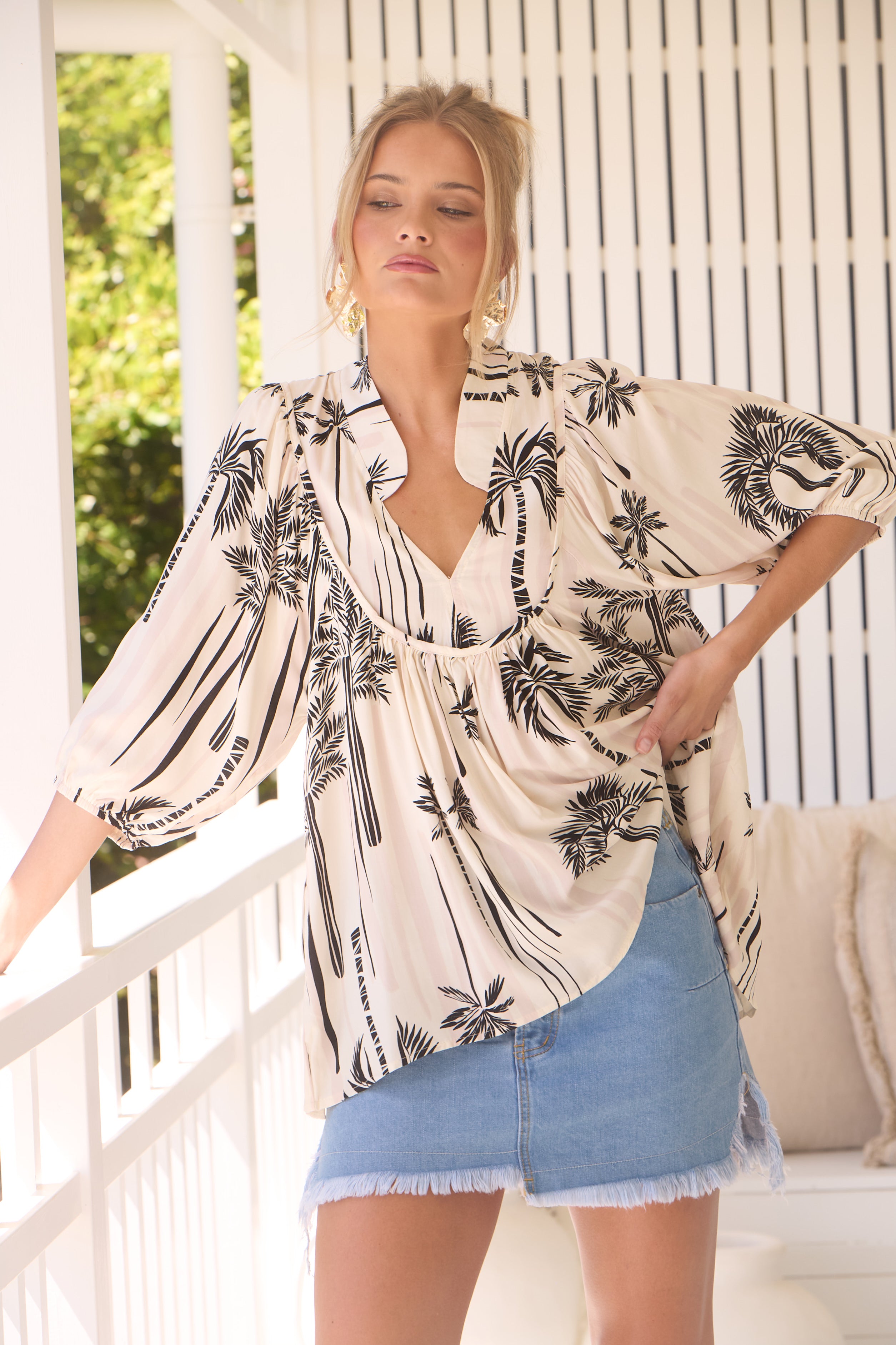 JAASE | SERENE BOHEME BLOUSE | Bohemian Love Runway