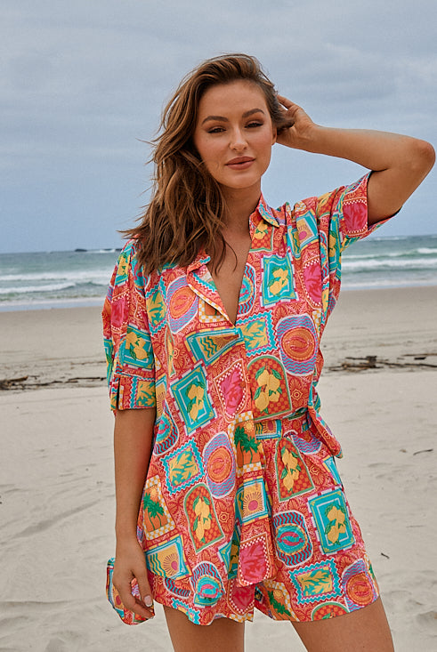 JAASE | SICILY FLORA SHORTS | Bohemian Love Runway