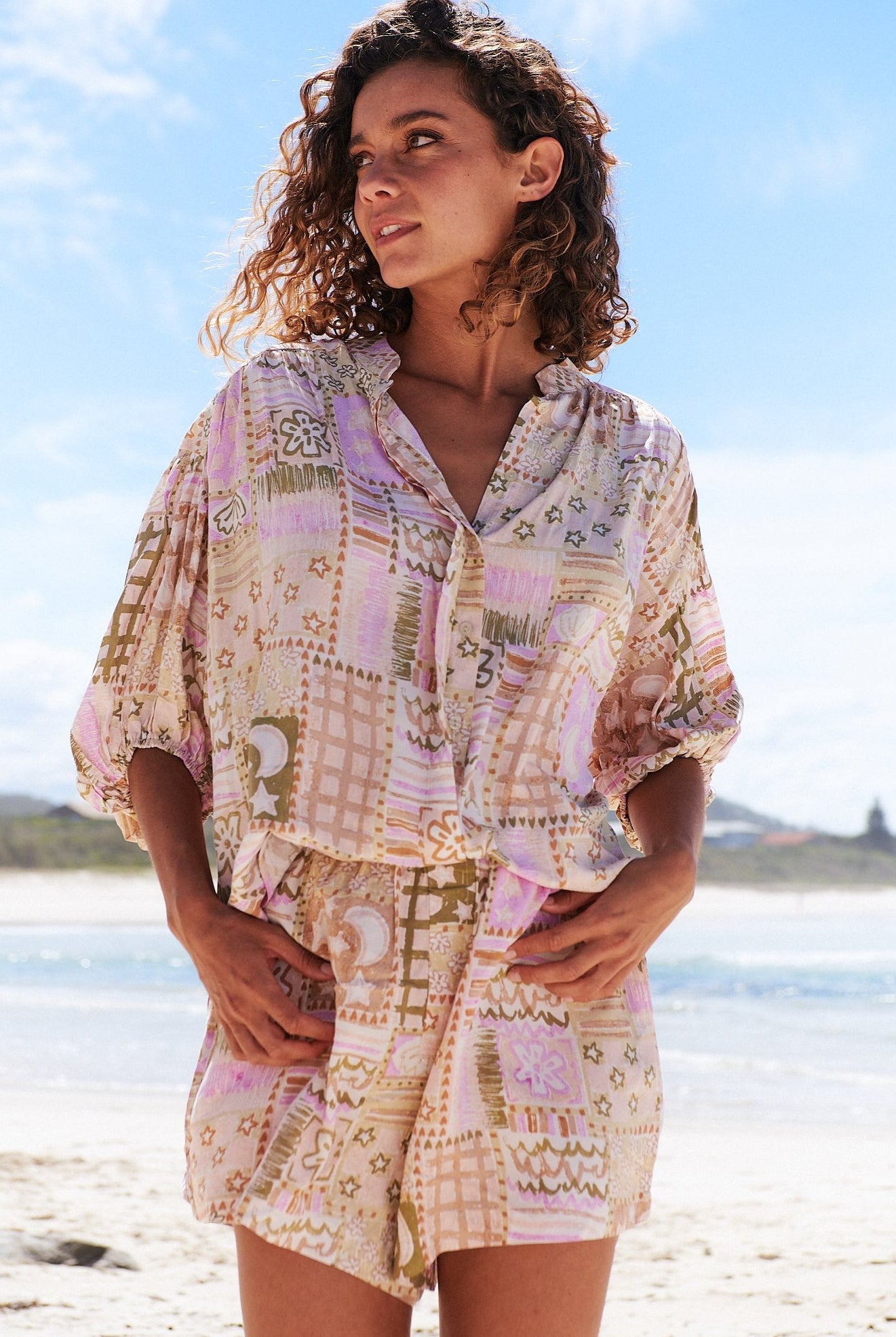 JAASE | JUPITER FLORA SHORTS | Bohemian Love Runway