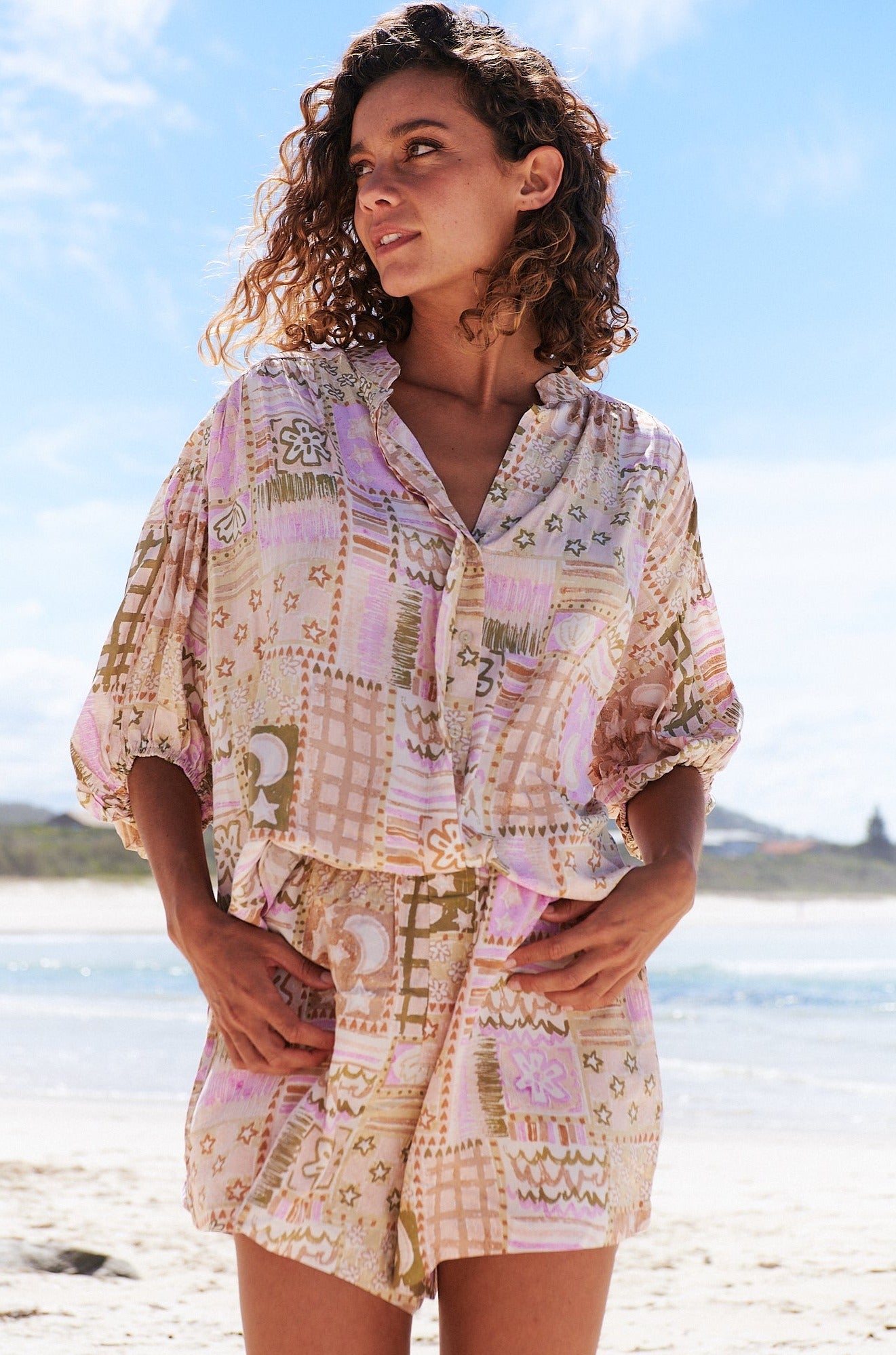 JAASE | JUPITER FLORA SHORTS | Bohemian Love Runway