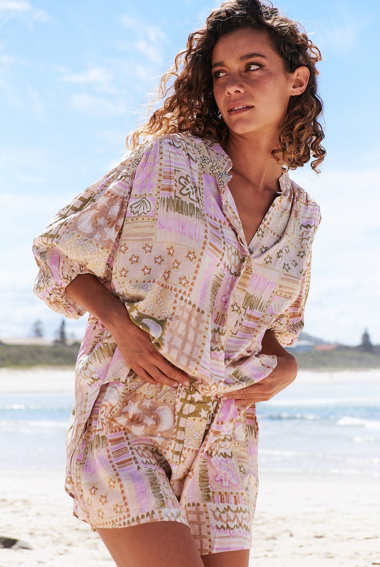 JAASE | JUPITER FLORA SHORTS | Bohemian Love Runway