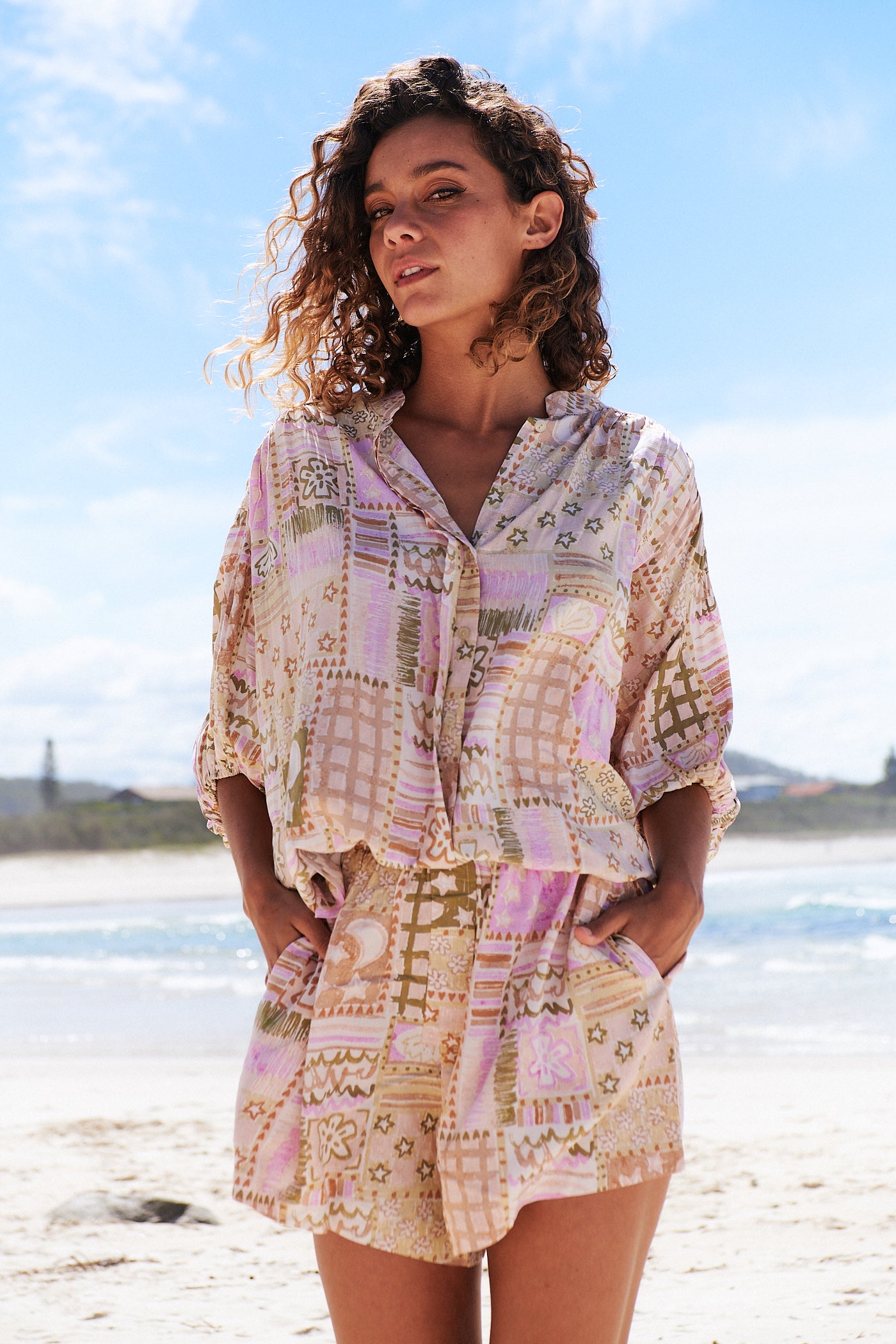 JAASE | JUPITER FLORA SHORTS | Bohemian Love Runway