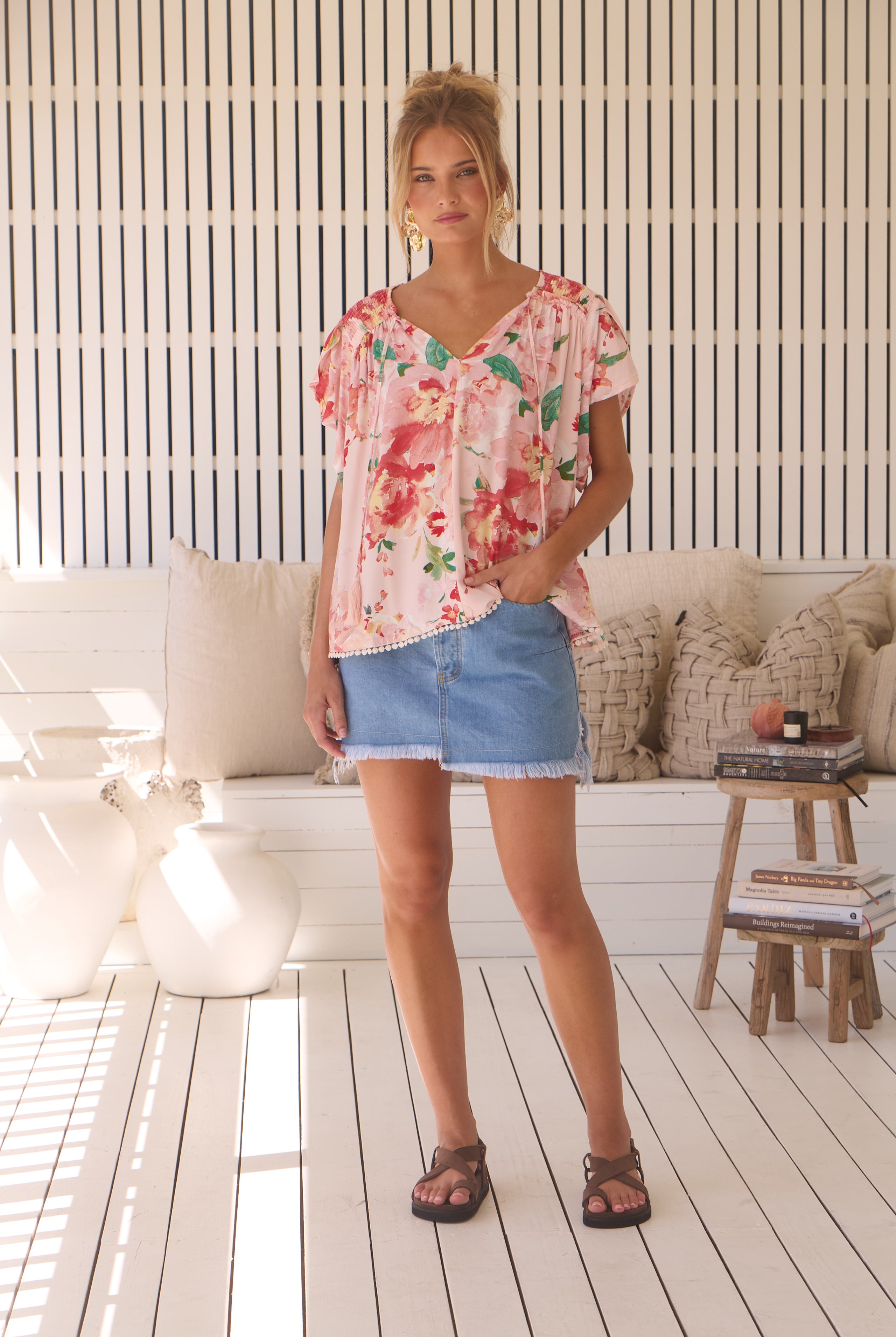 JAASE | ALESSIA FISICO BLOUSE | Bohemian Love Runway