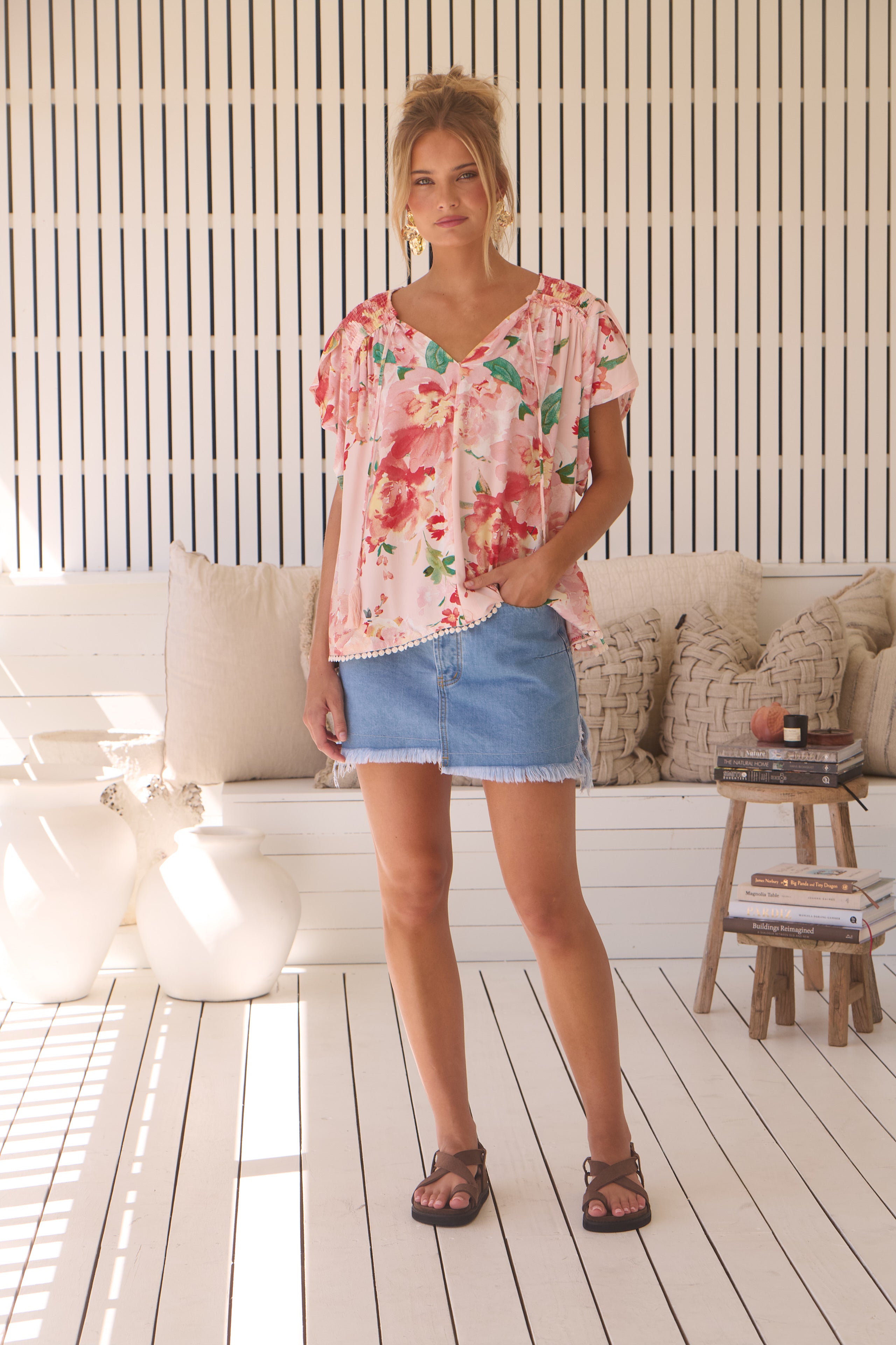 JAASE | ALESSIA FISICO BLOUSE | Bohemian Love Runway