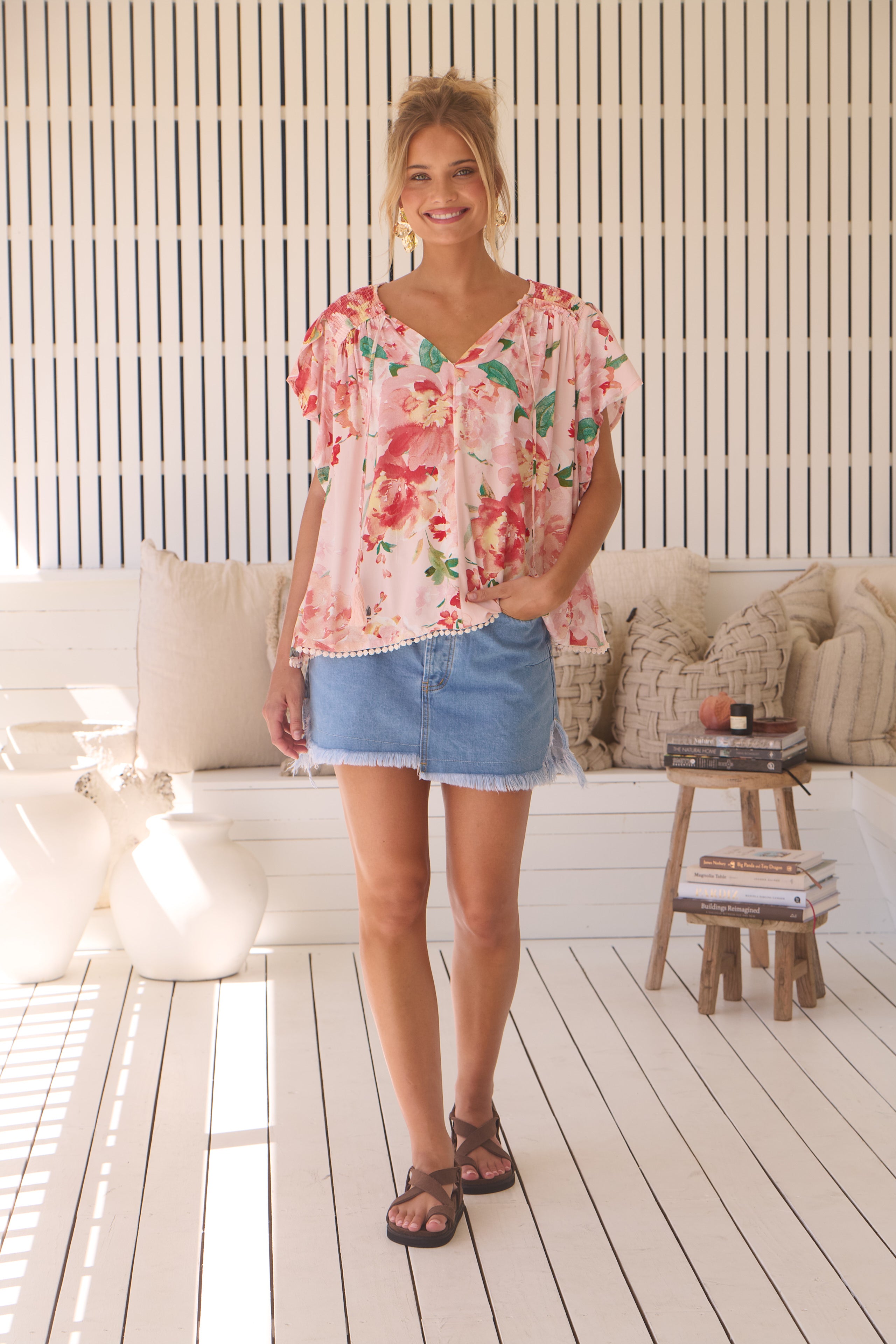 JAASE | ALESSIA FISICO BLOUSE | Bohemian Love Runway