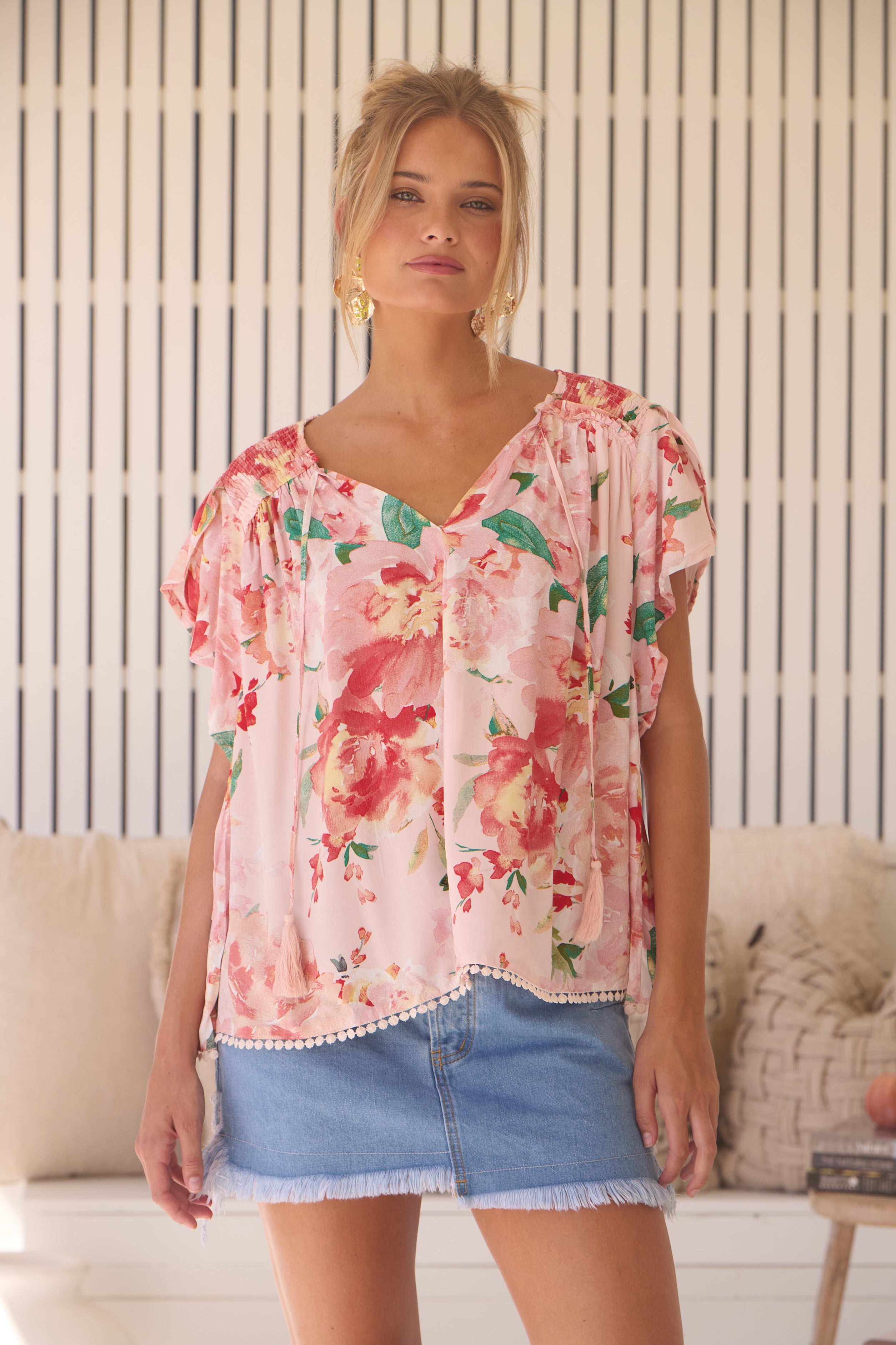 JAASE | ALESSIA FISICO BLOUSE | Bohemian Love Runway