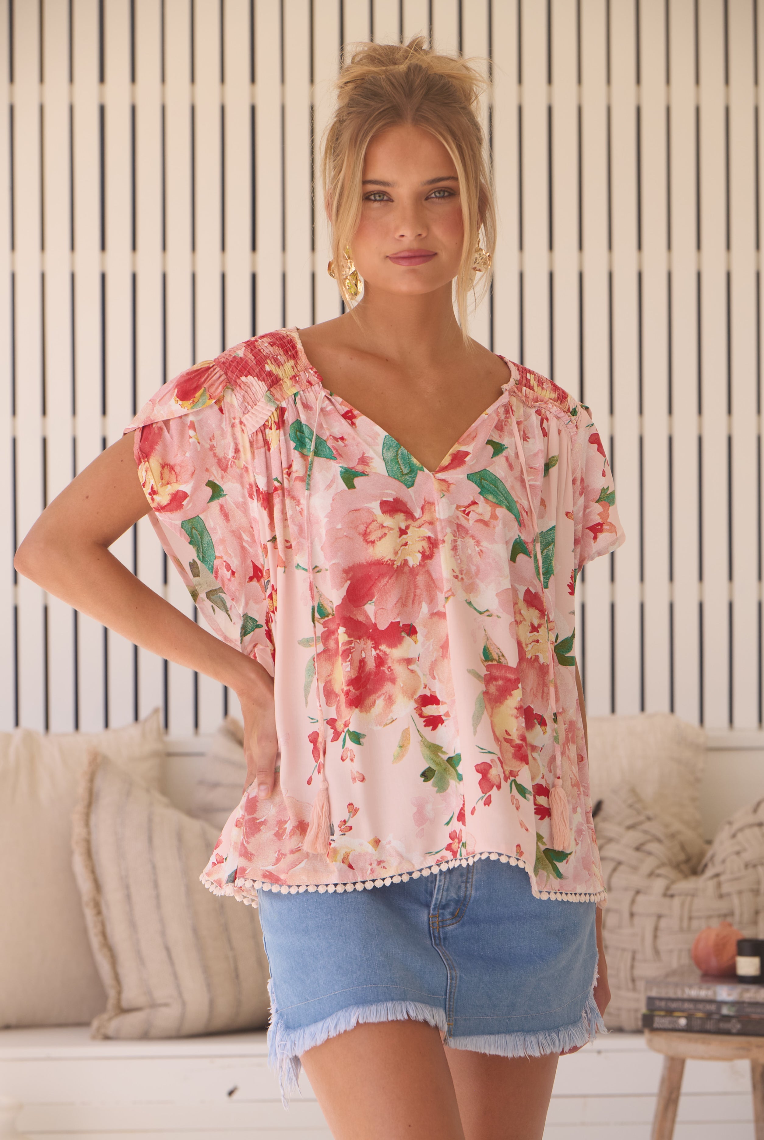 JAASE | ALESSIA FISICO BLOUSE | Bohemian Love Runway