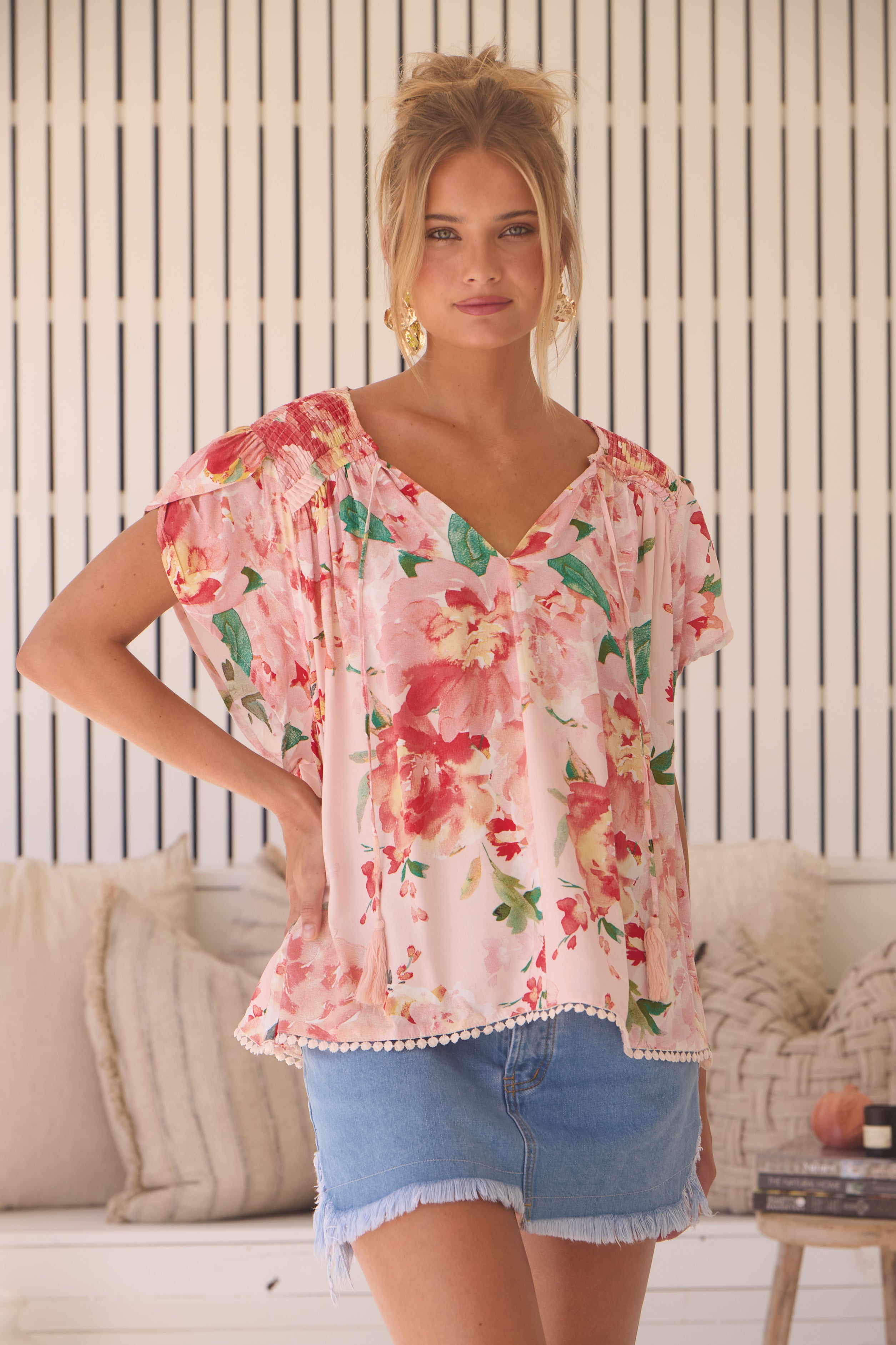 JAASE | ALESSIA FISICO BLOUSE | Bohemian Love Runway