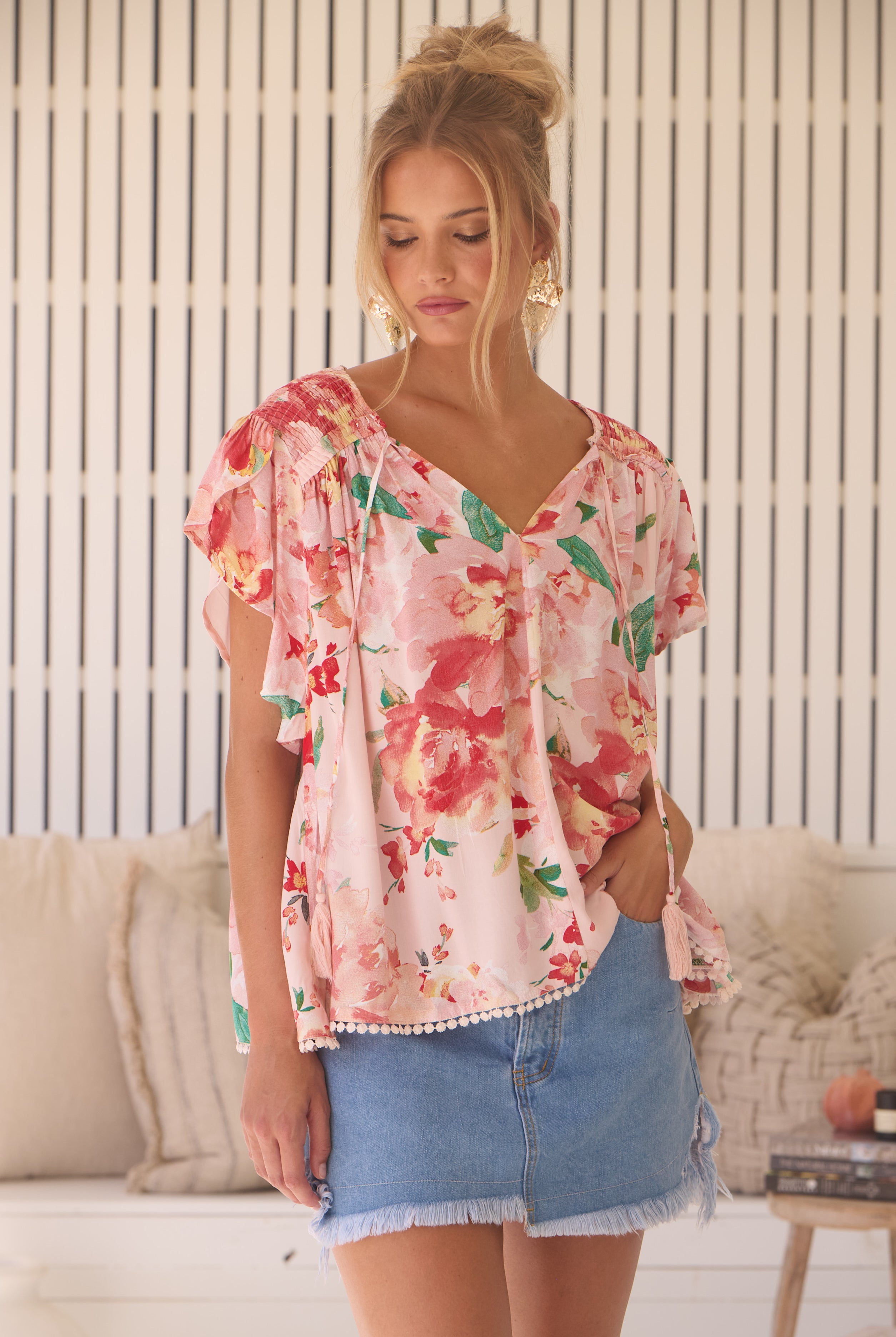 JAASE | ALESSIA FISICO BLOUSE | Bohemian Love Runway