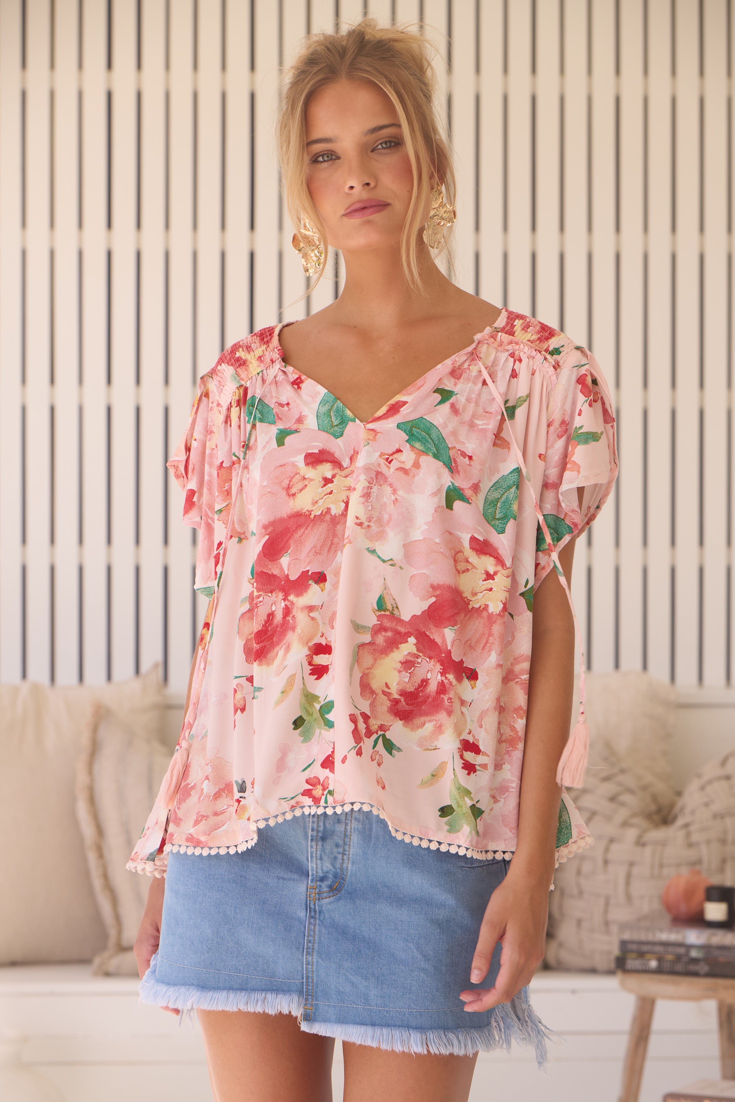 JAASE | ALESSIA FISICO BLOUSE | Bohemian Love Runway