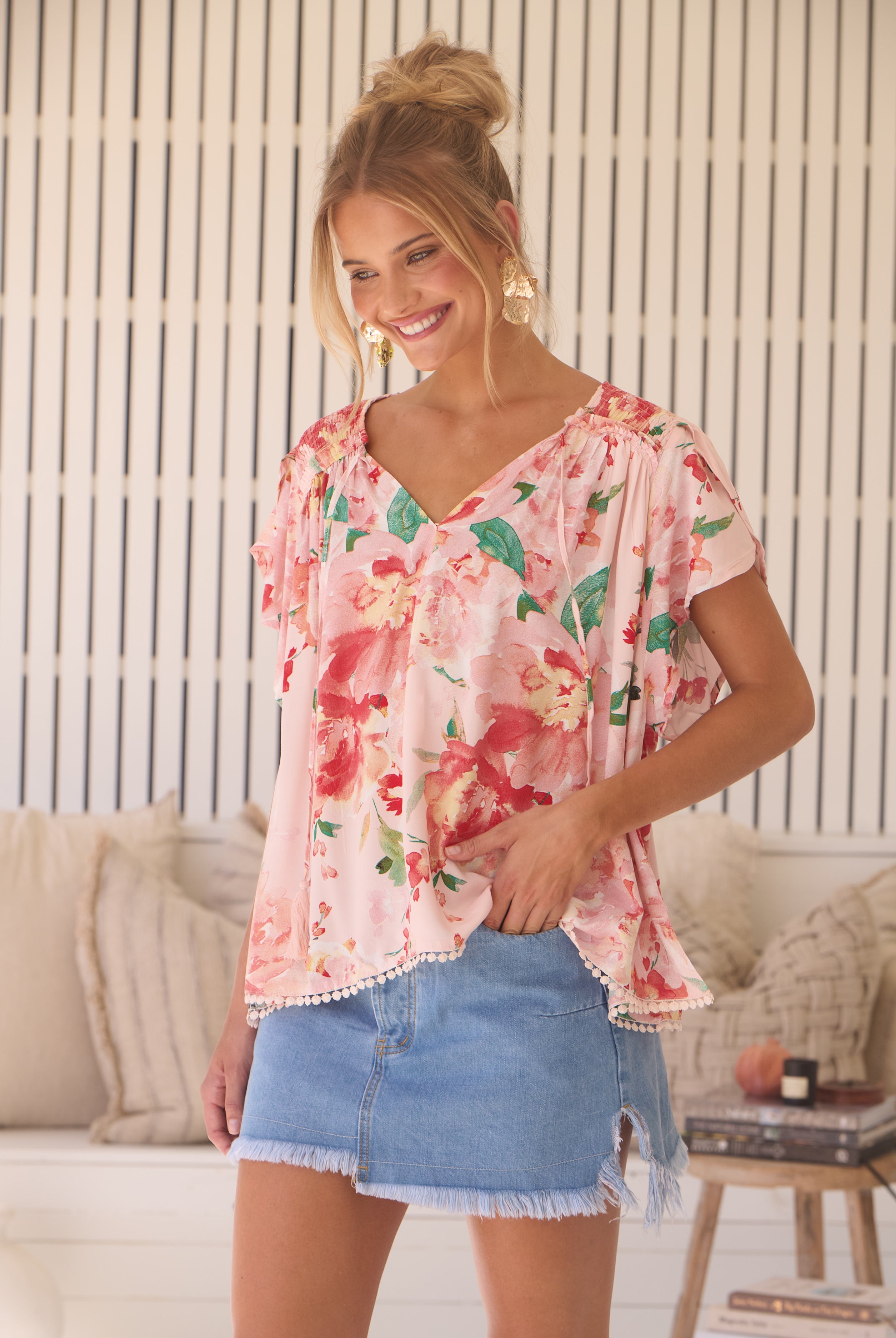 JAASE | ALESSIA FISICO BLOUSE | Bohemian Love Runway