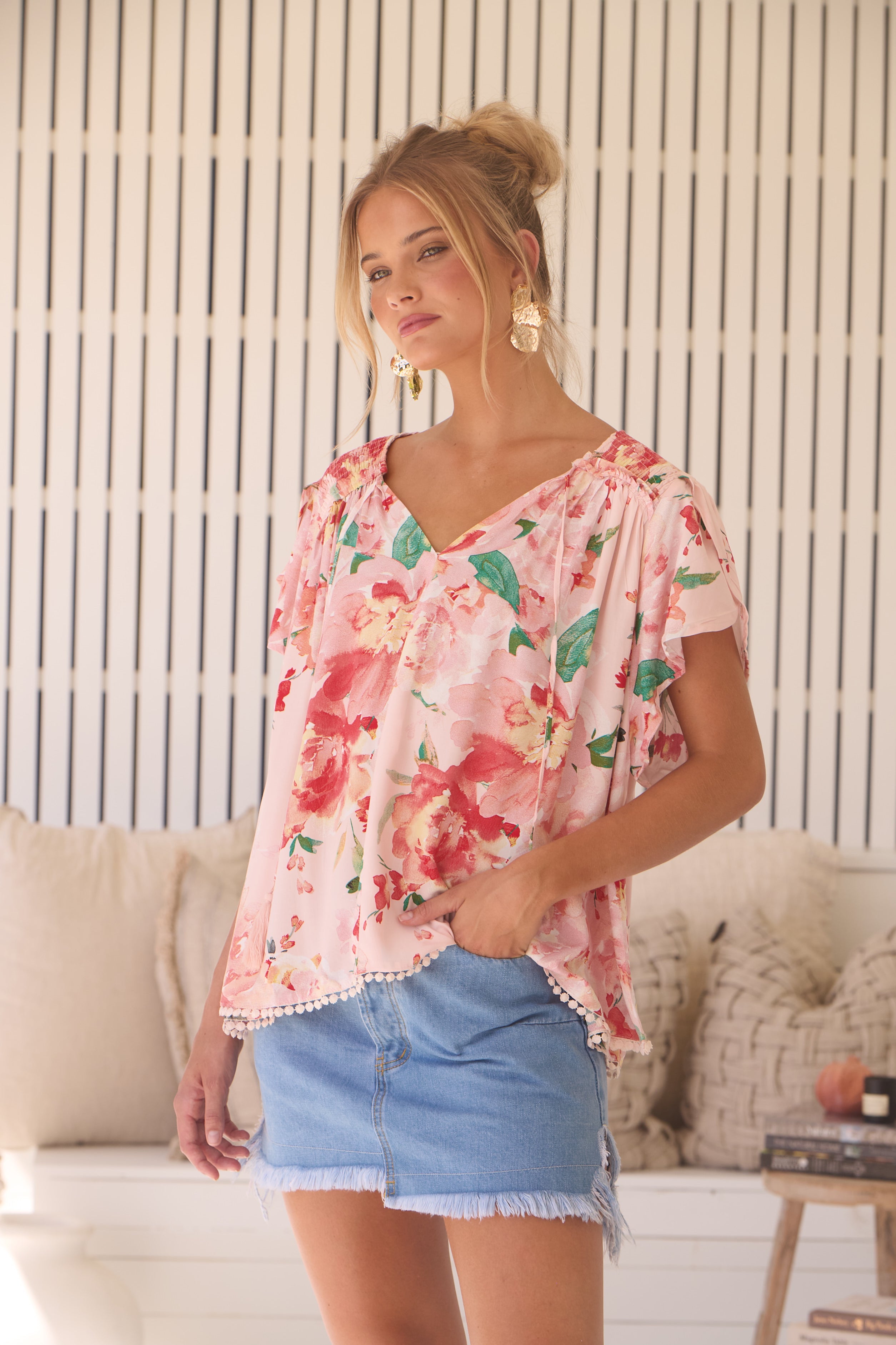 JAASE | ALESSIA FISICO BLOUSE | Bohemian Love Runway