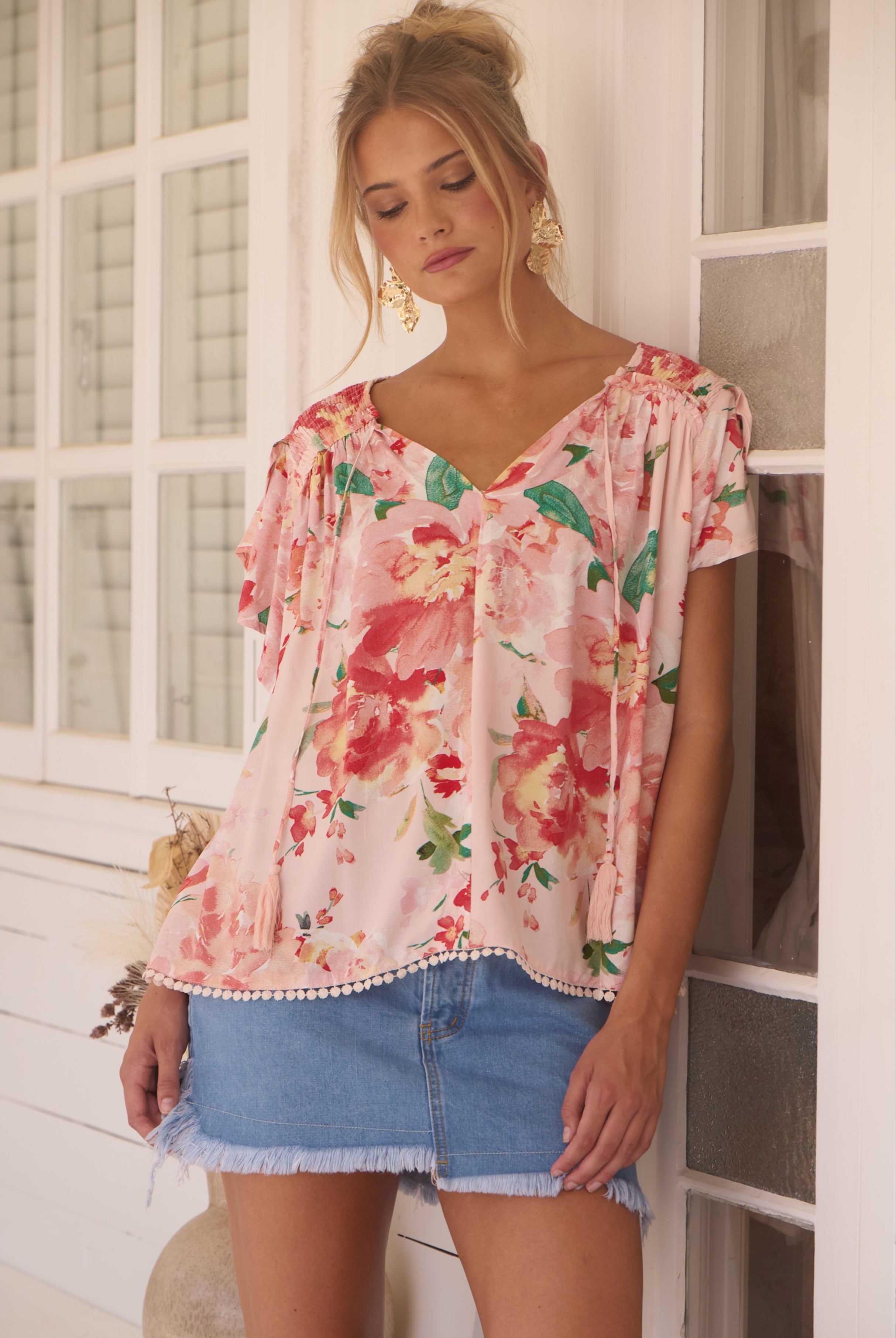 JAASE | ALESSIA FISICO BLOUSE | Bohemian Love Runway