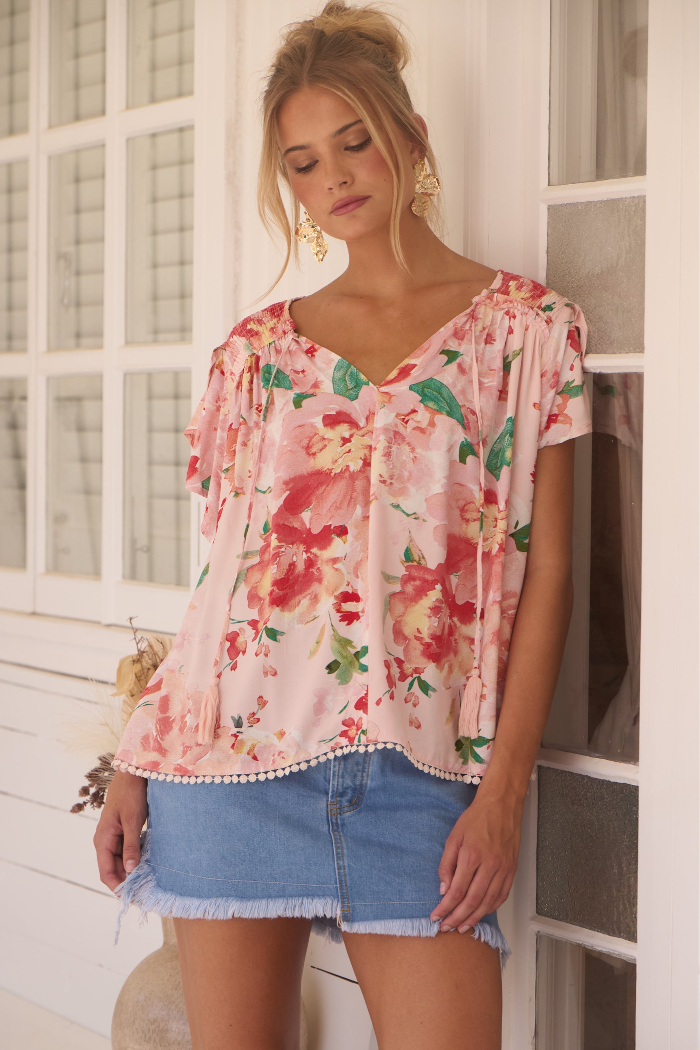 JAASE | ALESSIA FISICO BLOUSE | Bohemian Love Runway