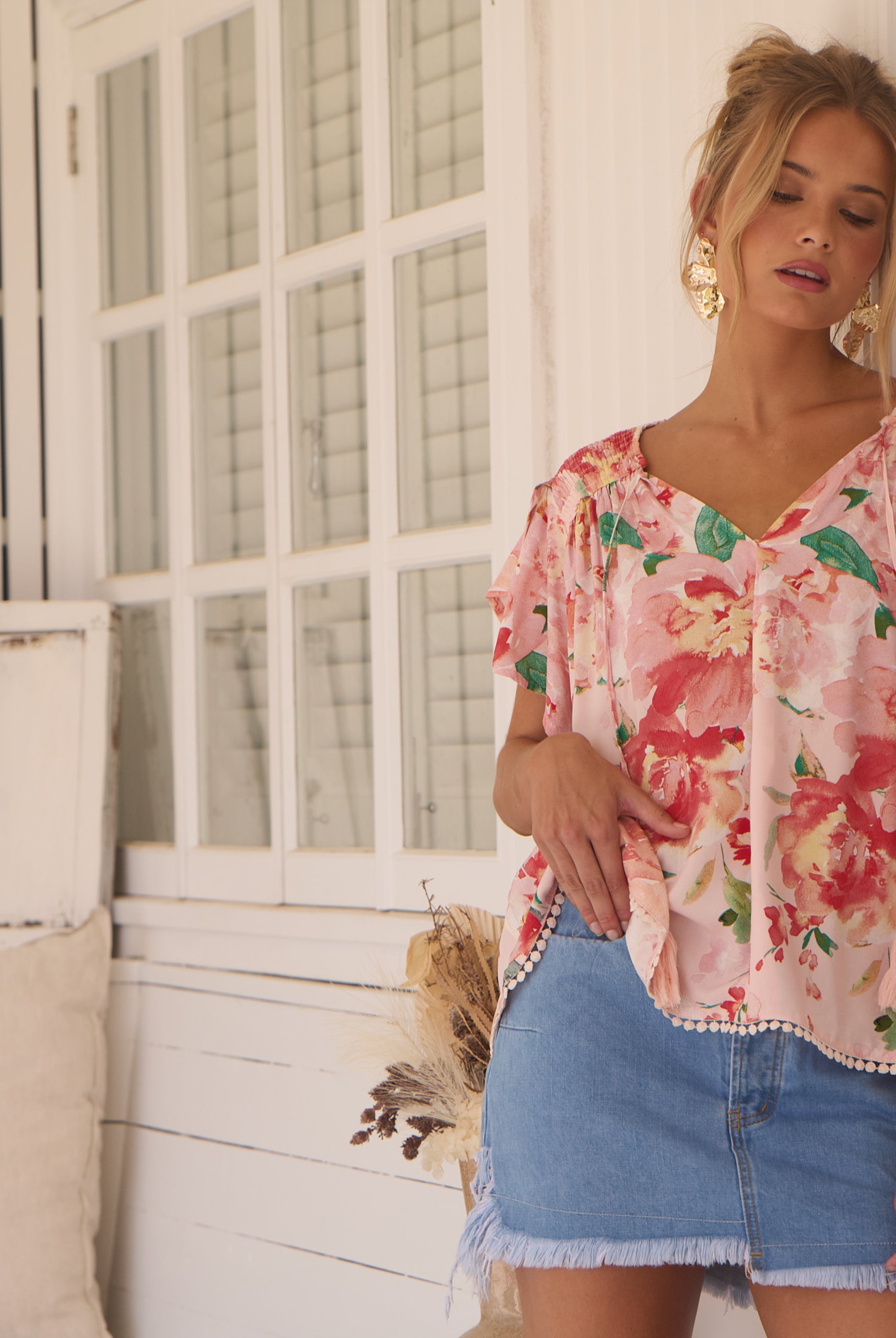 JAASE | ALESSIA FISICO BLOUSE | Bohemian Love Runway