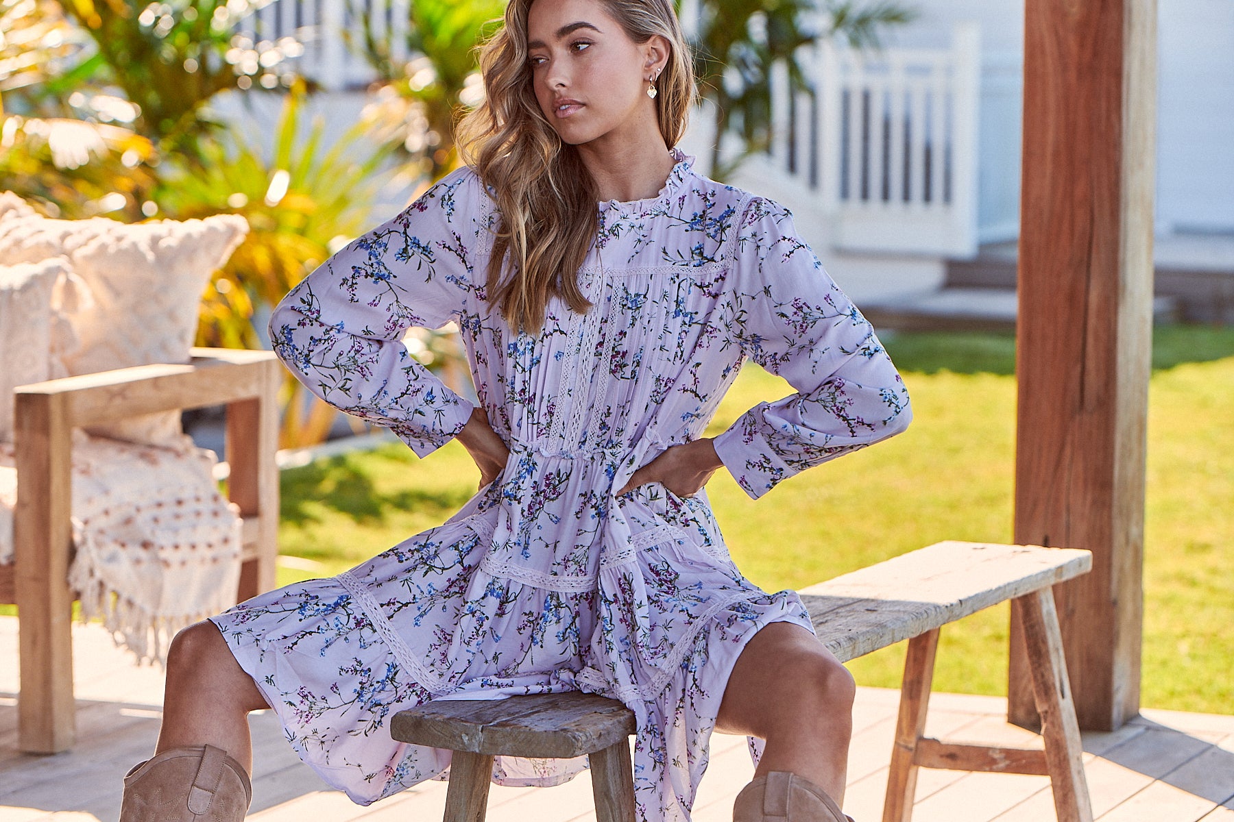 JAASE | MANDY FERNANDA MINI DRESS | Bohemian Love Runway