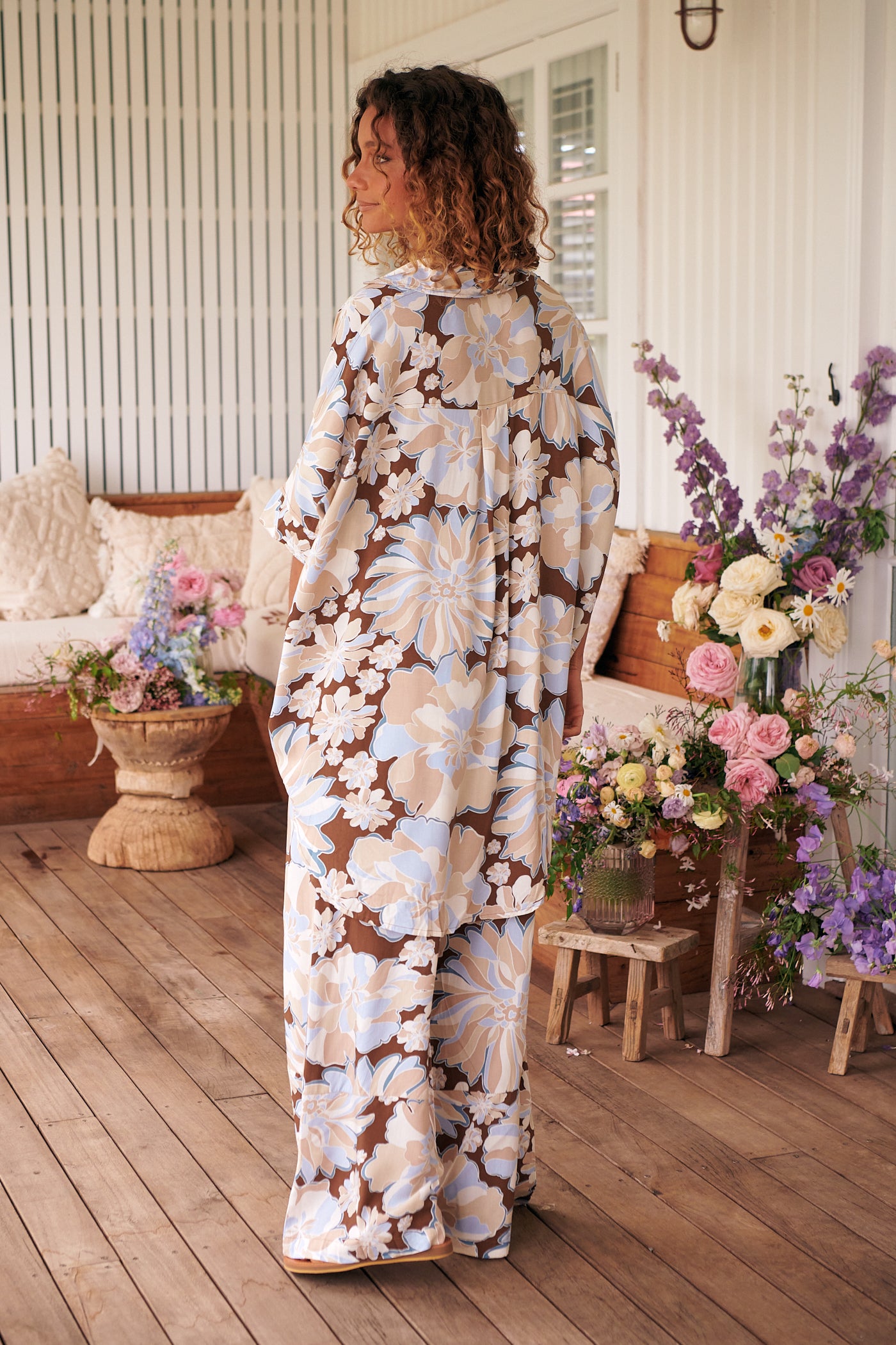 JAASE | CALYPSO BLUE BROOKES PANT | Bohemian Love Runway