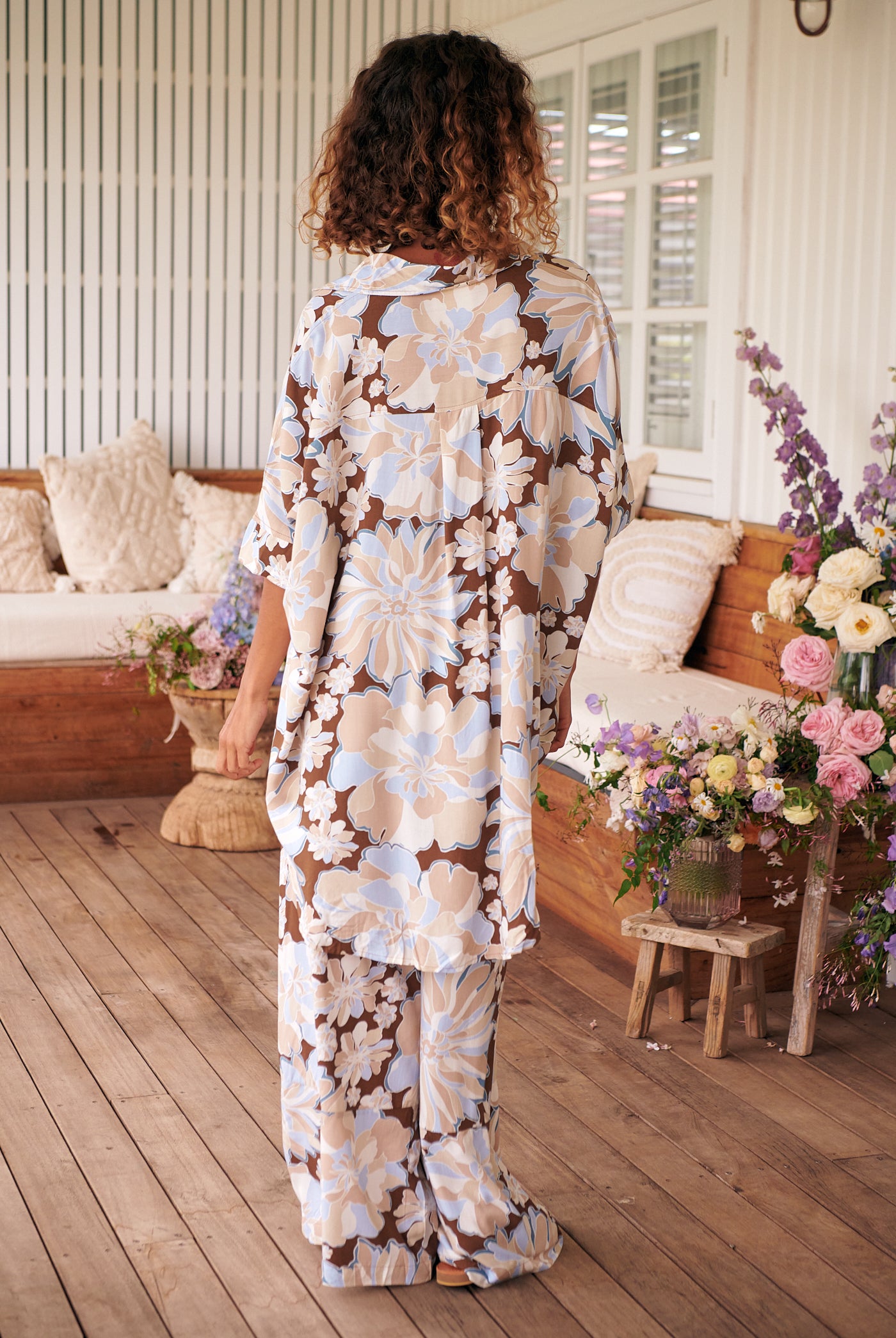 JAASE | CALYPSO BLUE BROOKES PANT | Bohemian Love Runway