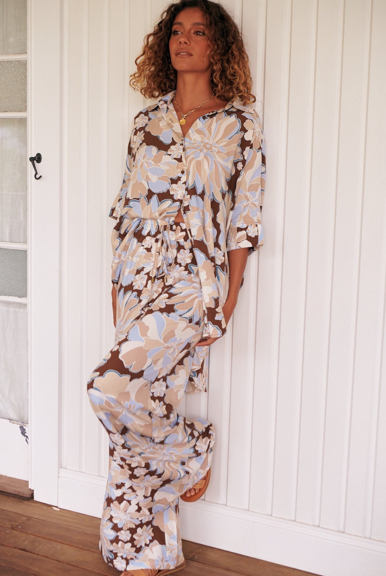 JAASE | CALYPSO BLUE BROOKES PANT | Bohemian Love Runway