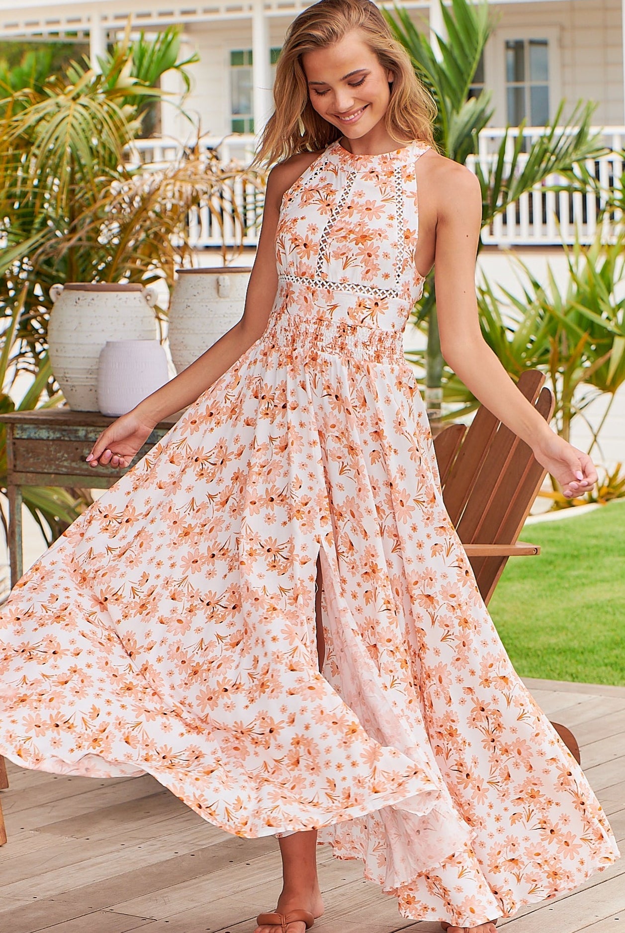 JAASE | APRICOT PRAIRIE ENDLESS SUMMER MAXI DRESS | Bohemian Love Runway