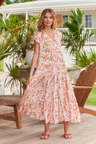 JAASE | APRICOT PRAIRIE MELISSA MAXI DRESS | Bohemian Love Runway