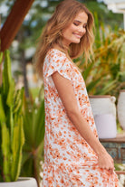JAASE | APRICOT PRAIRIE MELISSA MAXI DRESS | Bohemian Love Runway