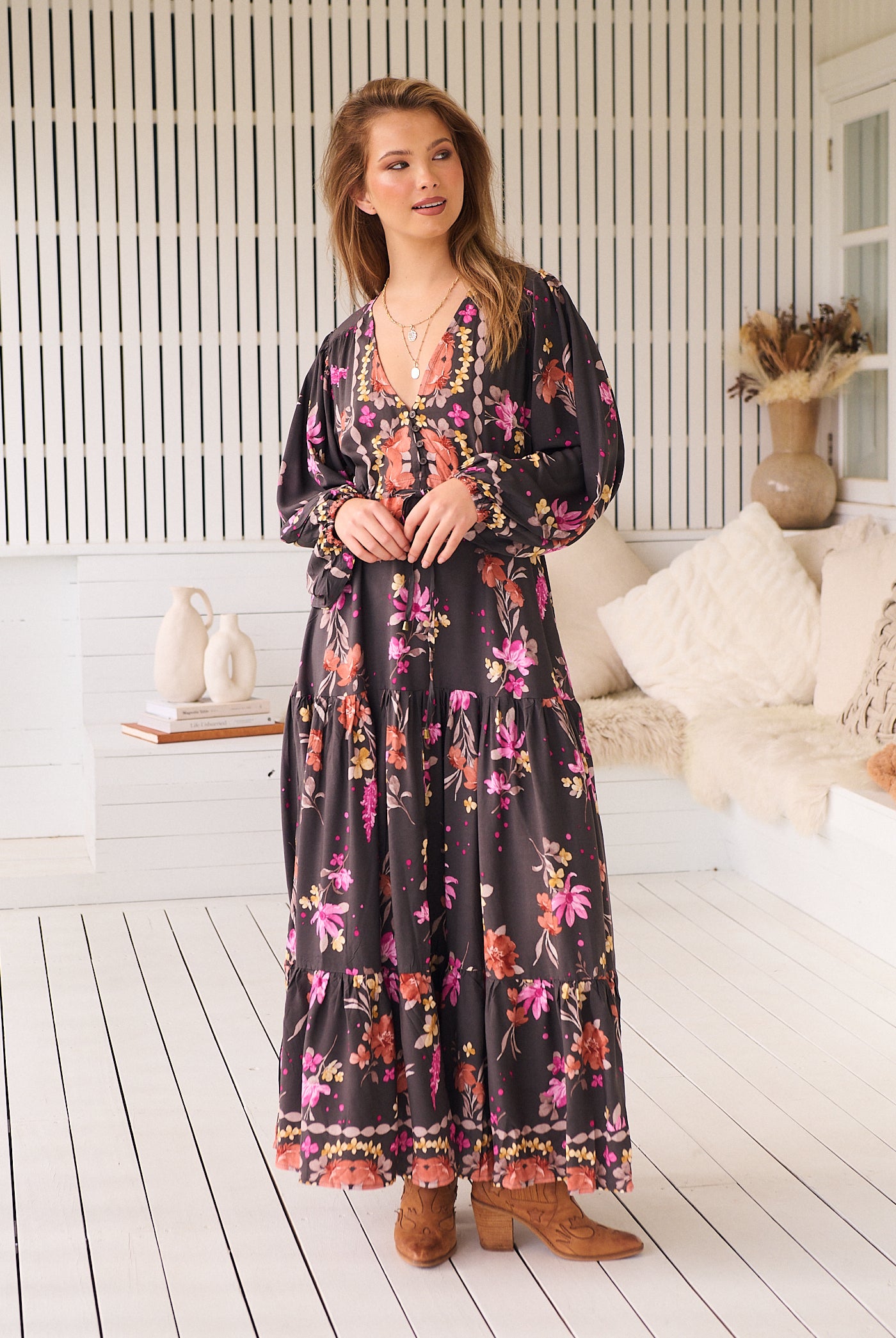 JAASE | MONARCH BLOOM TERESA MAXI DRESS | Bohemian Love Runway