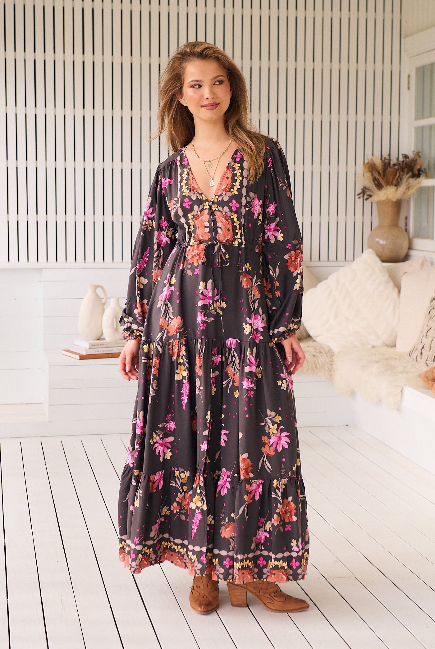 JAASE | MONARCH BLOOM TERESA MAXI DRESS | Bohemian Love Runway