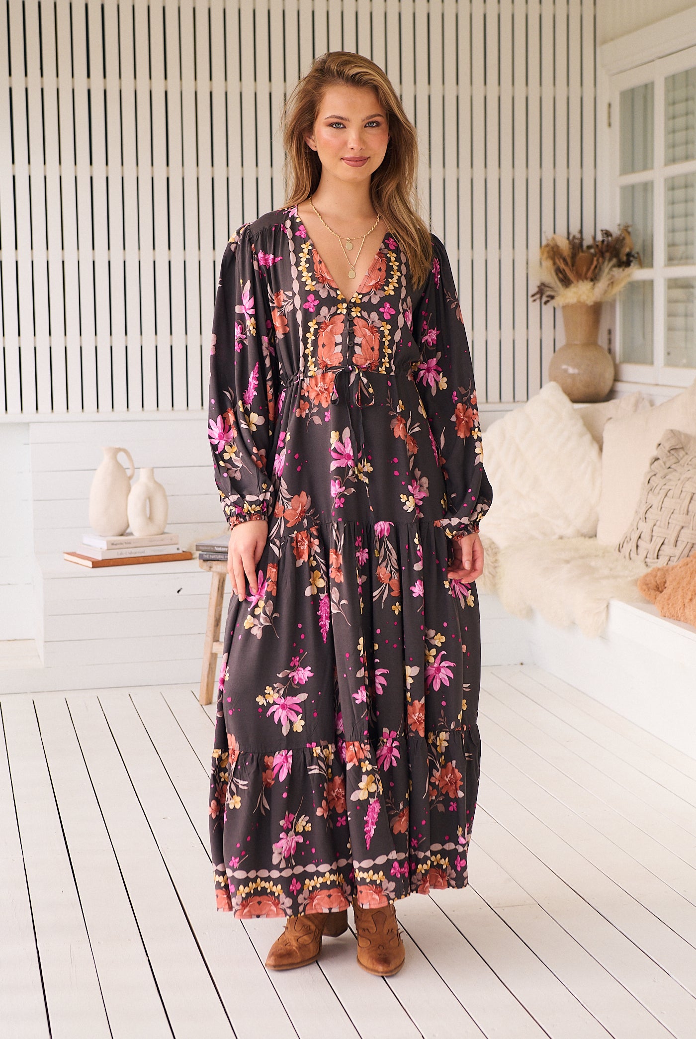 JAASE | MONARCH BLOOM TERESA MAXI DRESS | Bohemian Love Runway
