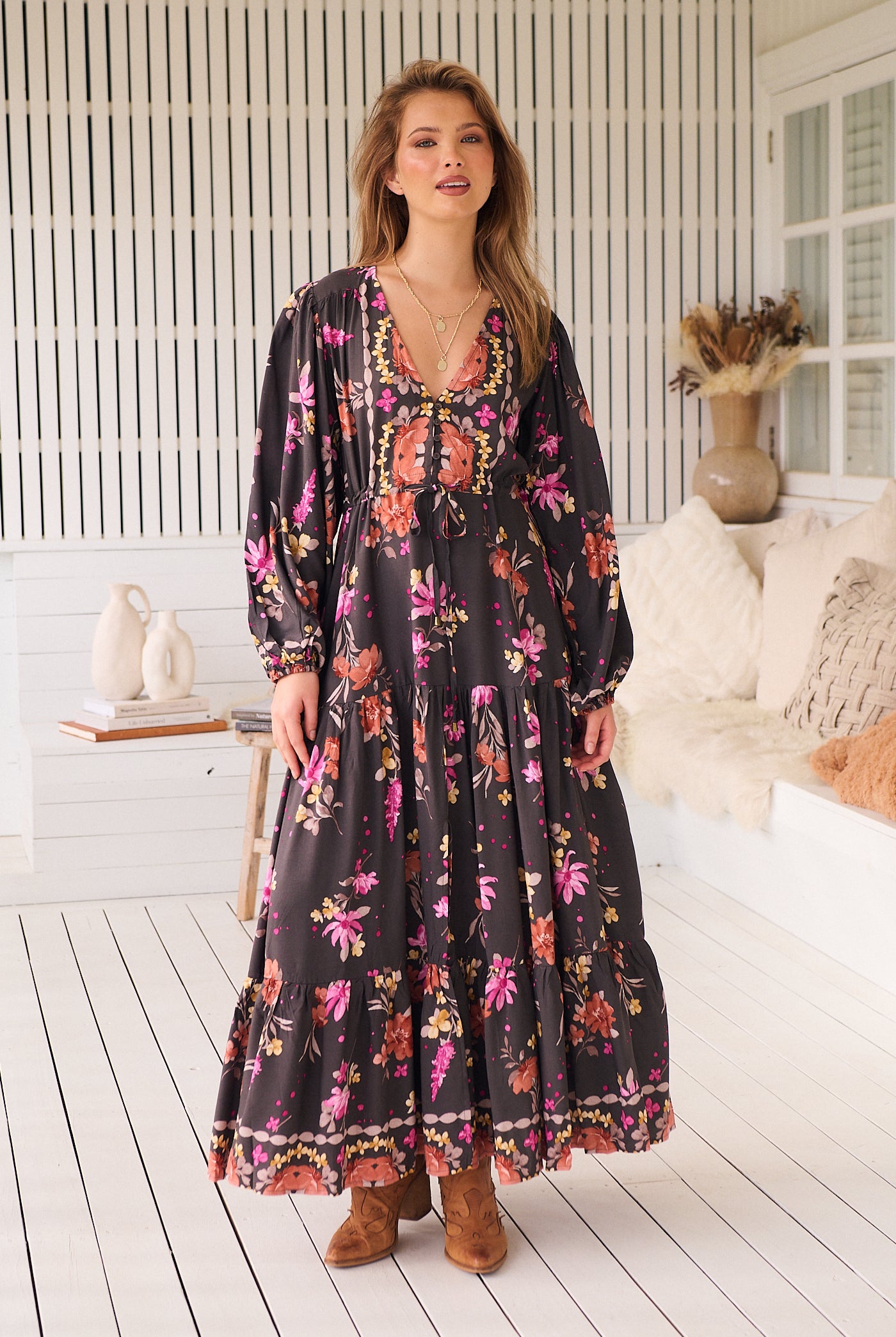 JAASE | MONARCH BLOOM TERESA MAXI DRESS | Bohemian Love Runway