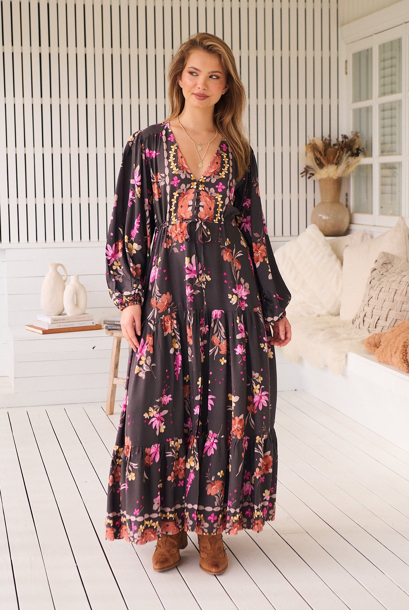 JAASE | MONARCH BLOOM TERESA MAXI DRESS | Bohemian Love Runway