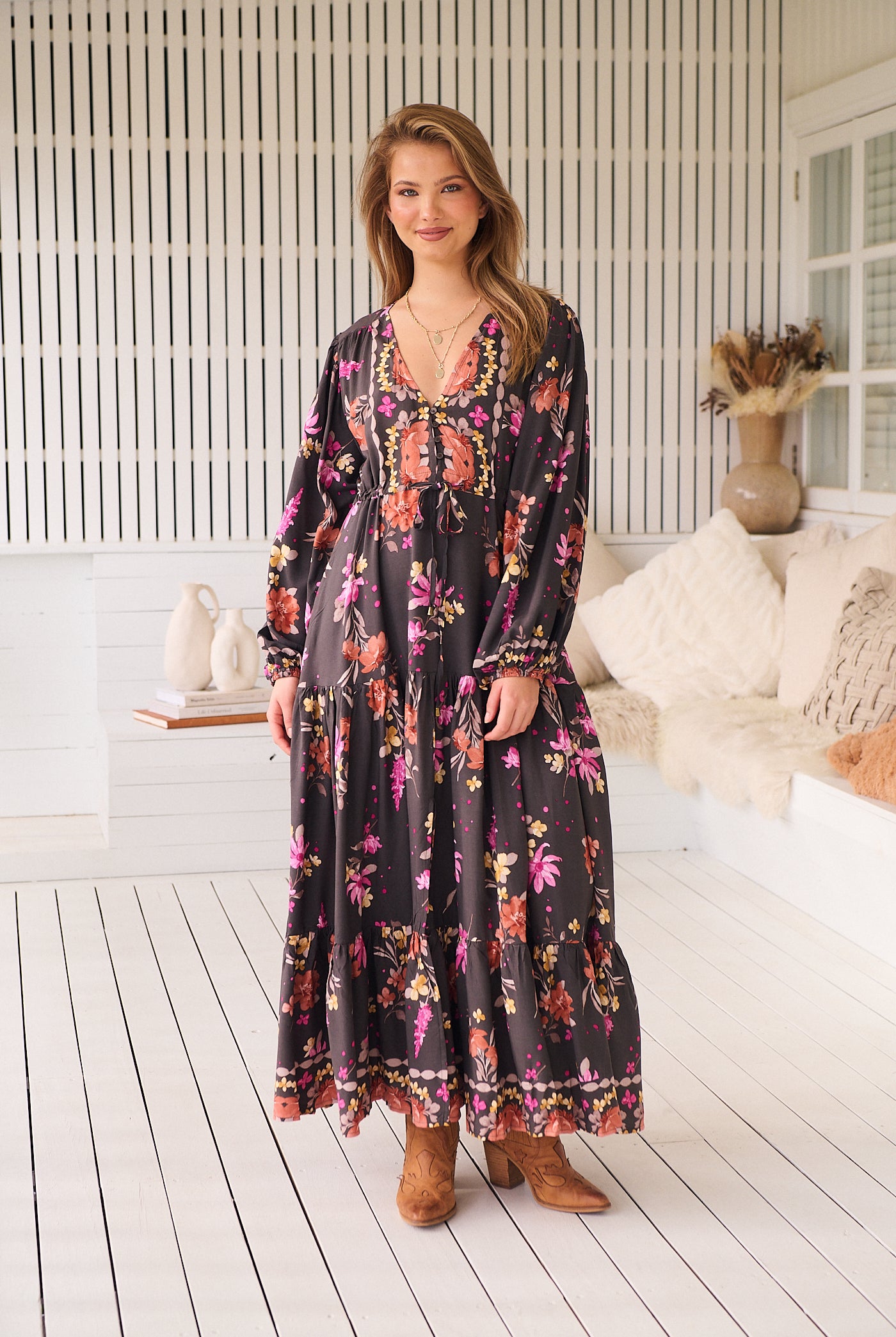 JAASE | MONARCH BLOOM TERESA MAXI DRESS | Bohemian Love Runway