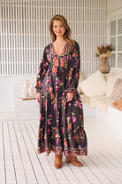 JAASE | MONARCH BLOOM TERESA MAXI DRESS | Bohemian Love Runway
