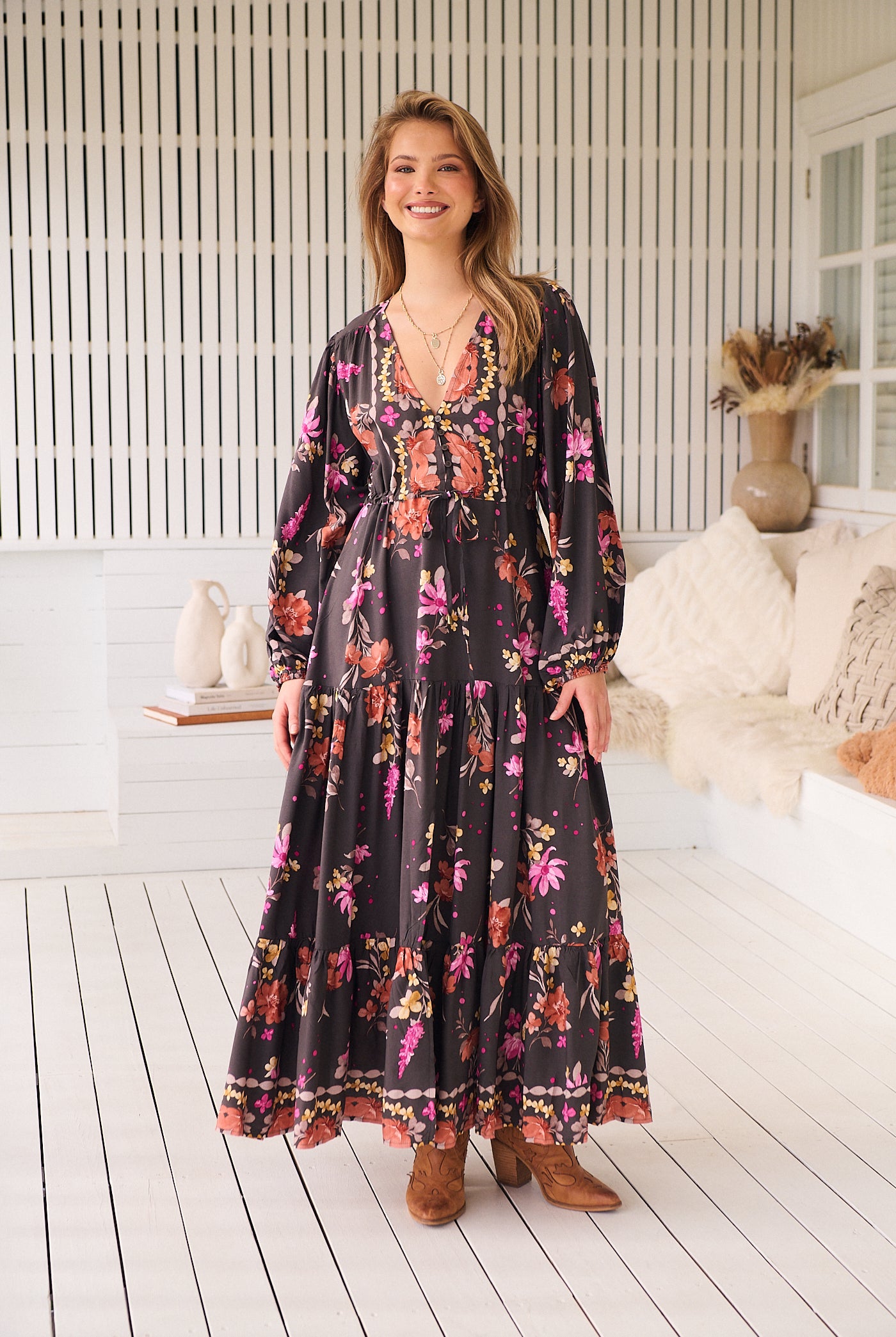 JAASE | MONARCH BLOOM TERESA MAXI DRESS | Bohemian Love Runway