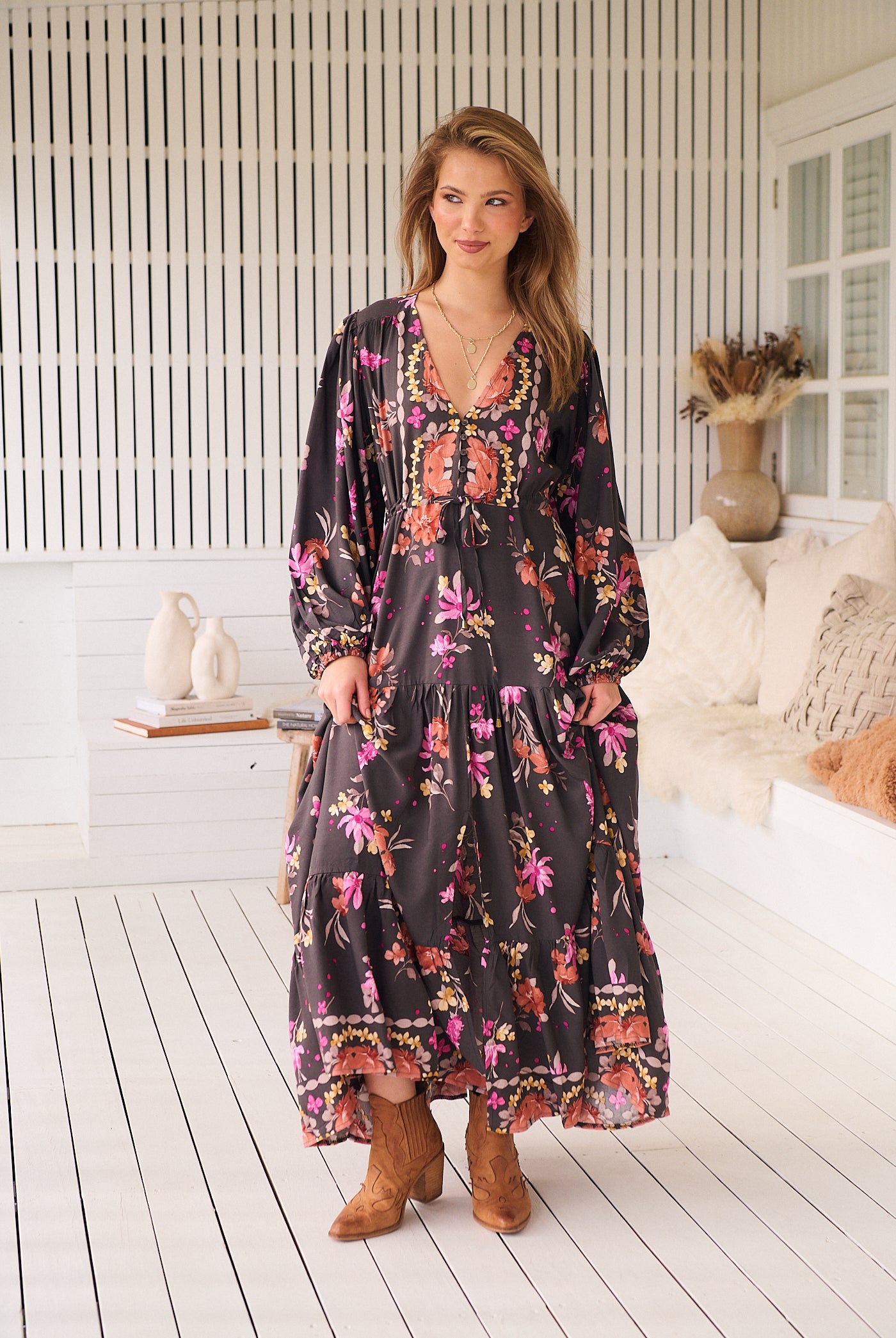 JAASE | MONARCH BLOOM TERESA MAXI DRESS | Bohemian Love Runway