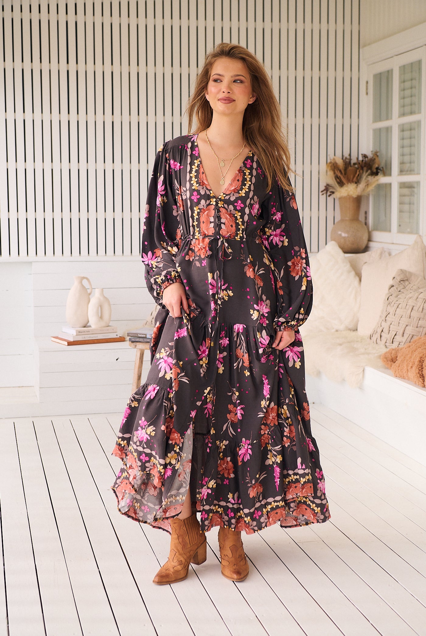 JAASE | MONARCH BLOOM TERESA MAXI DRESS | Bohemian Love Runway