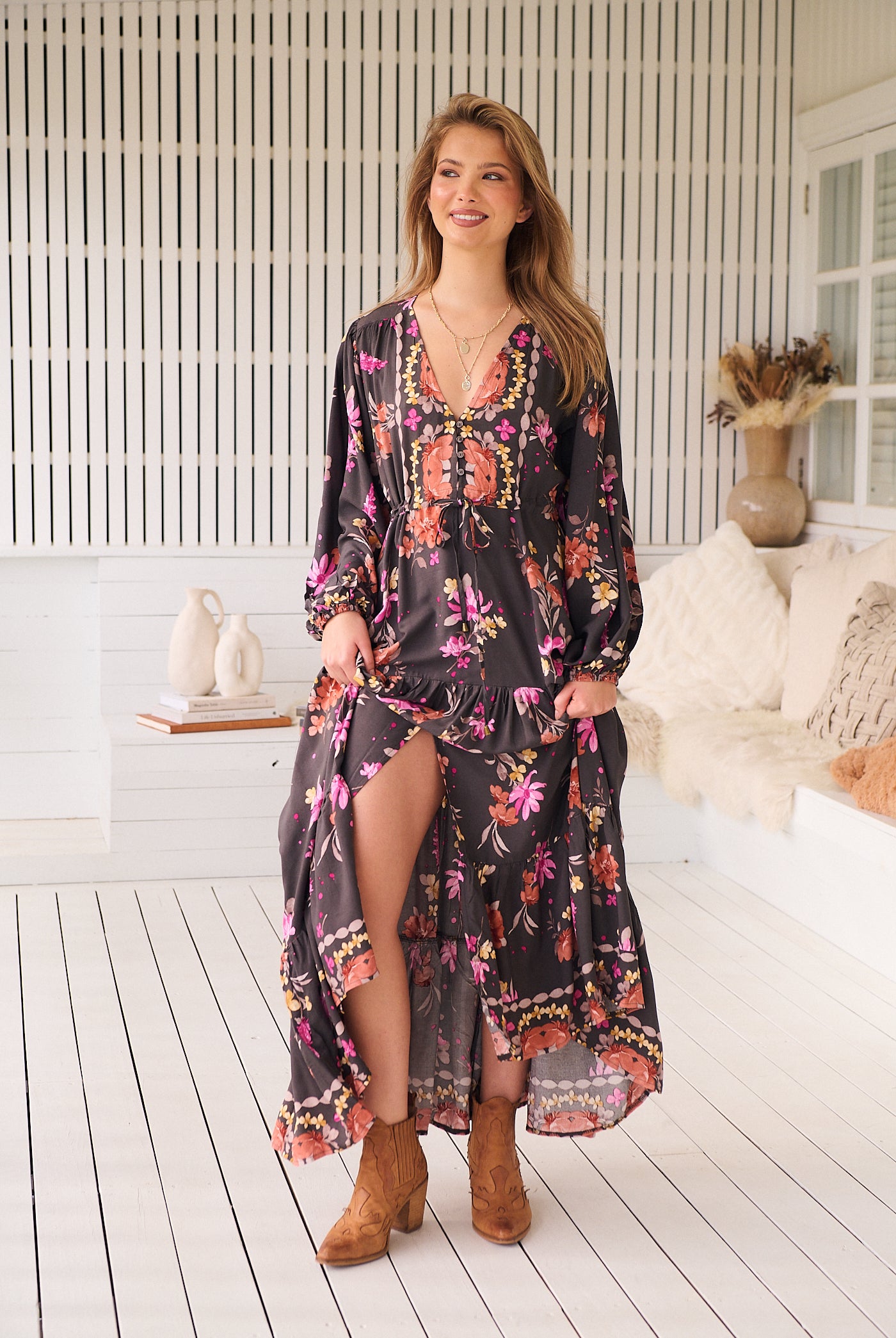JAASE | MONARCH BLOOM TERESA MAXI DRESS | Bohemian Love Runway
