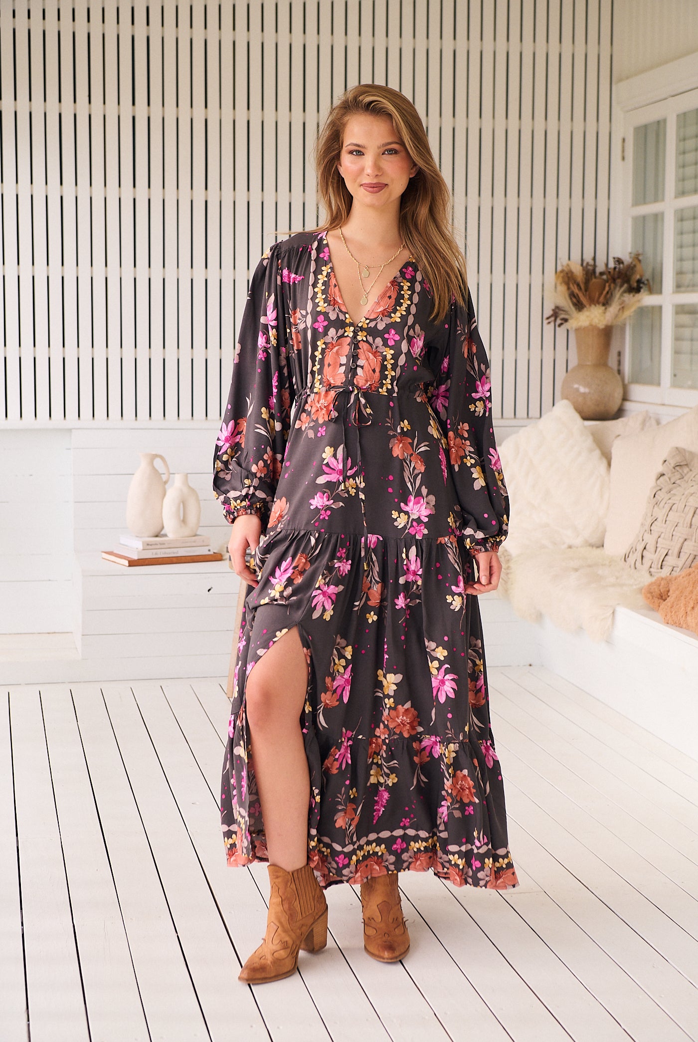 JAASE | MONARCH BLOOM TERESA MAXI DRESS | Bohemian Love Runway