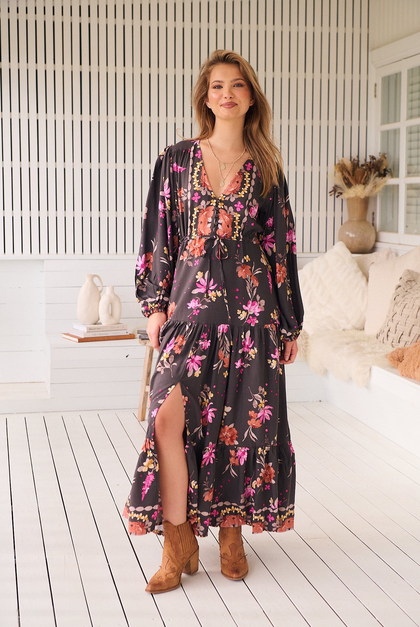 JAASE | MONARCH BLOOM TERESA MAXI DRESS | Bohemian Love Runway
