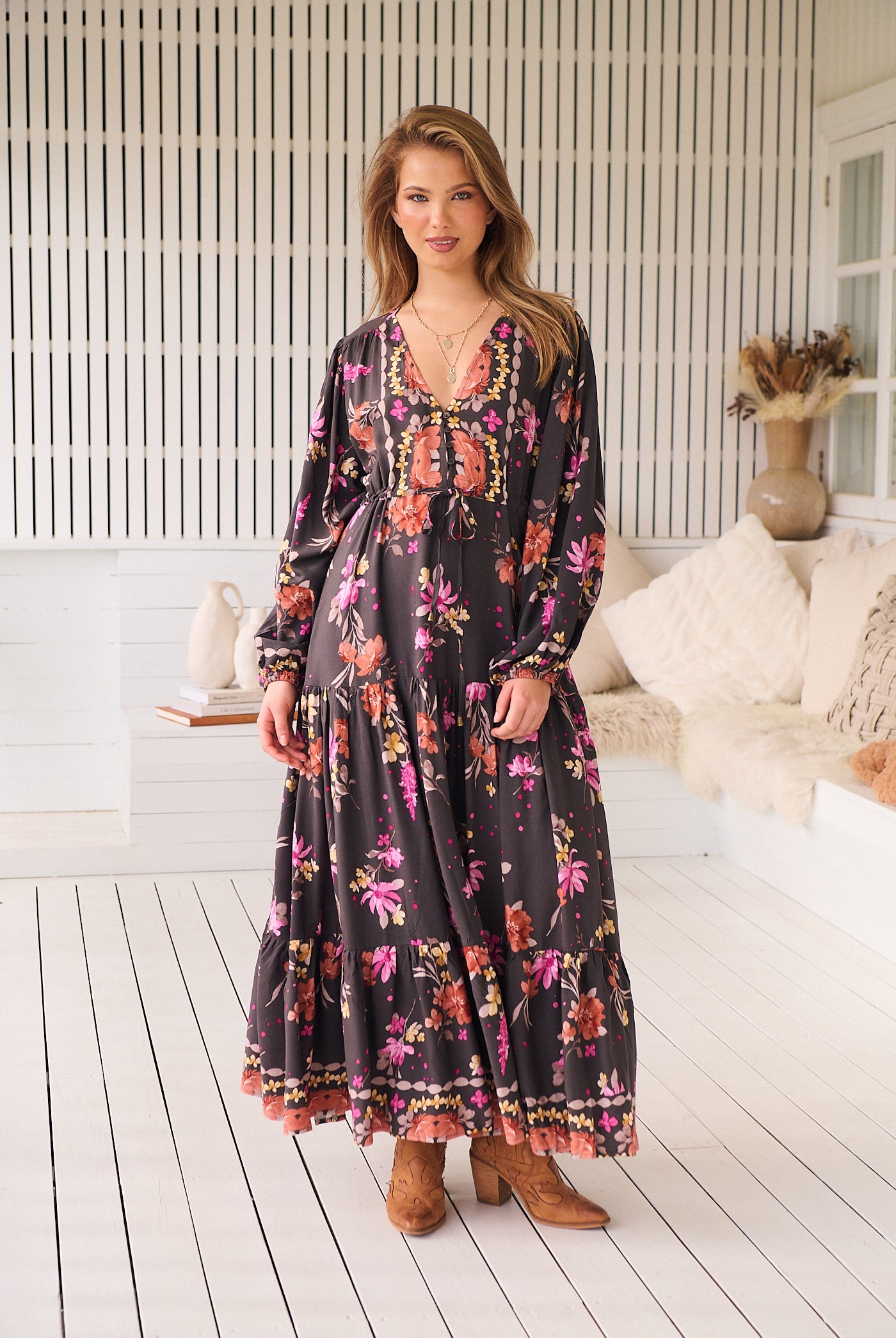 JAASE | MONARCH BLOOM TERESA MAXI DRESS | Bohemian Love Runway