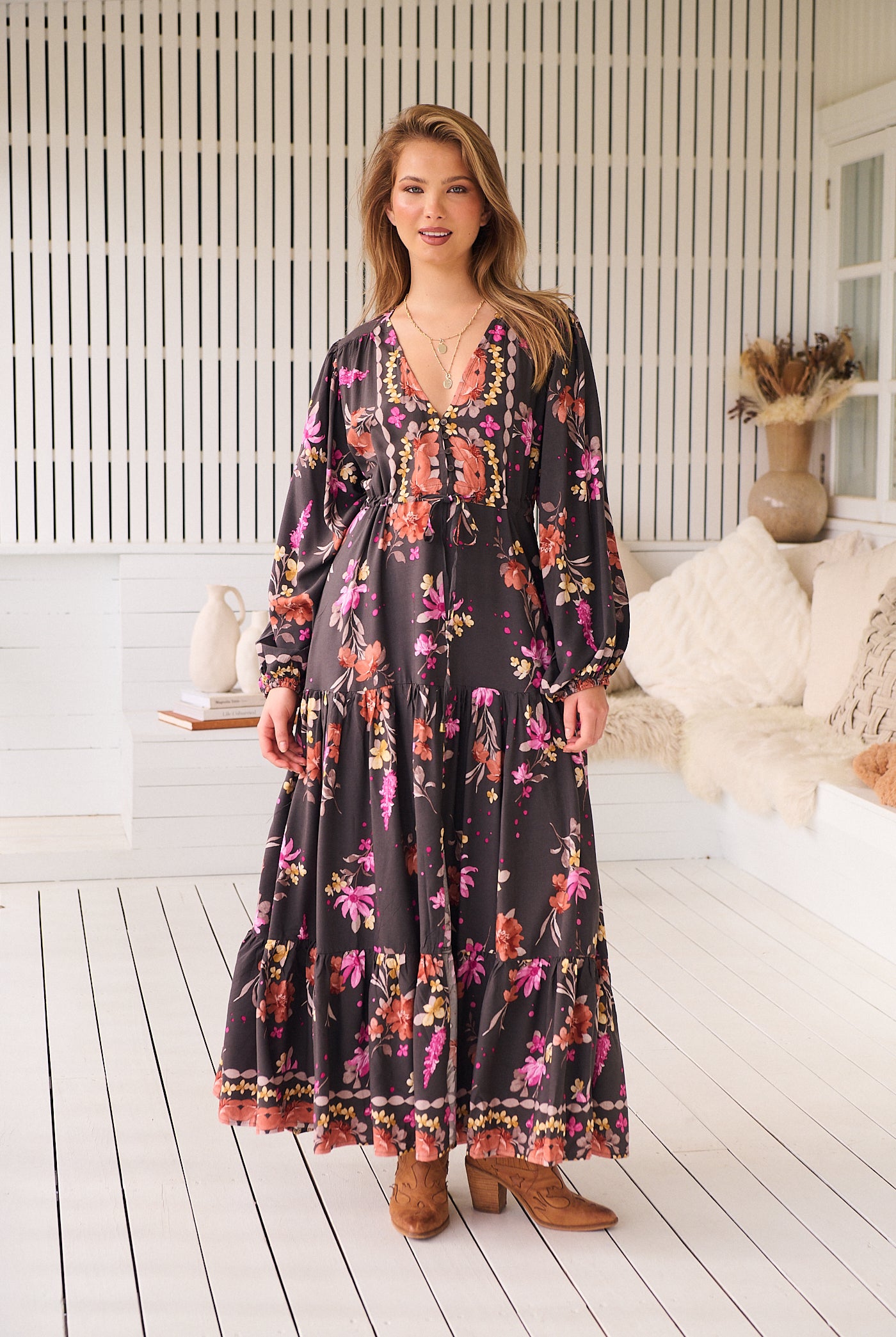 JAASE | MONARCH BLOOM TERESA MAXI DRESS | Bohemian Love Runway